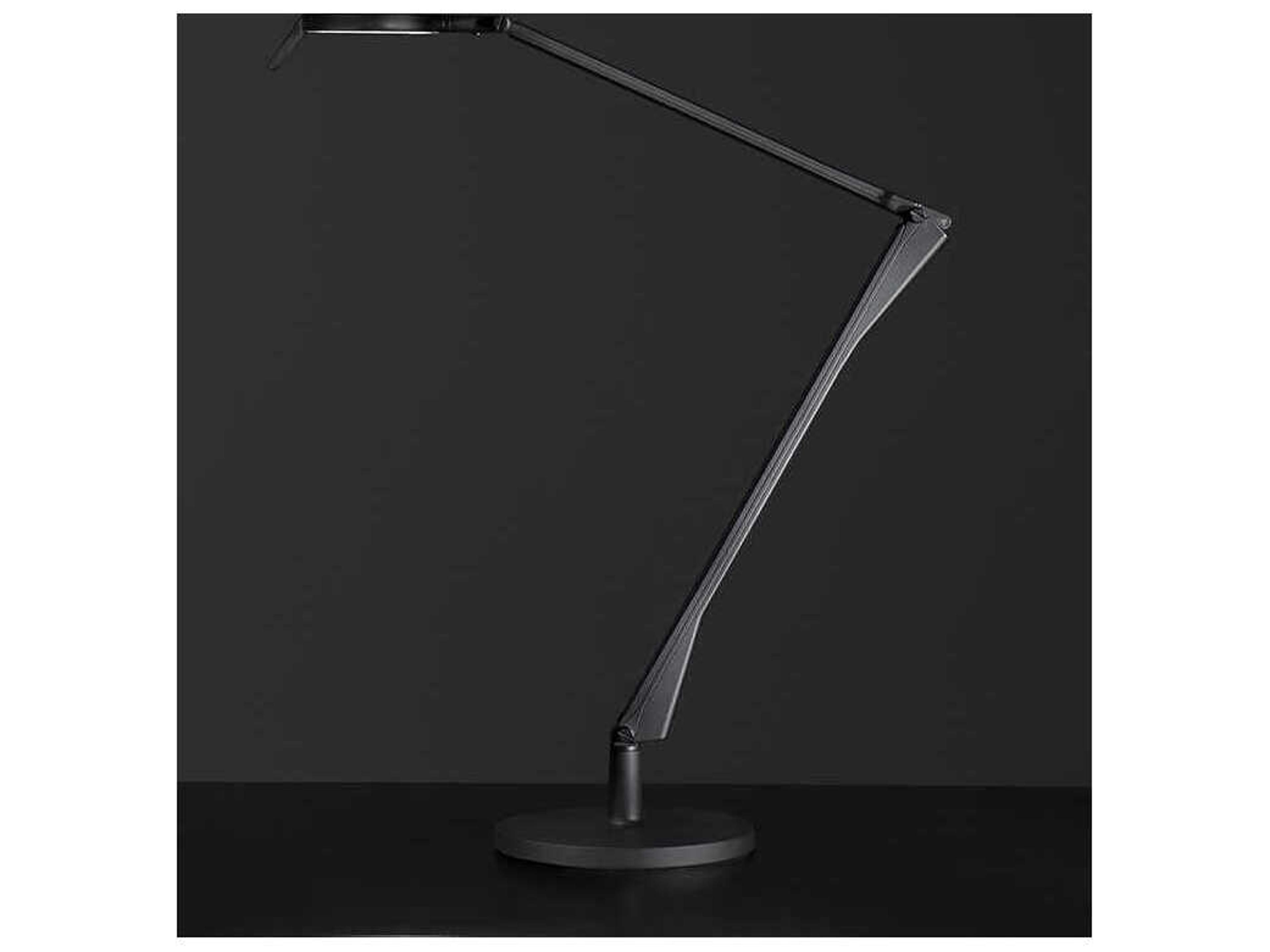 Kartell Aledin Tec Matte Black LED Desk Lamp