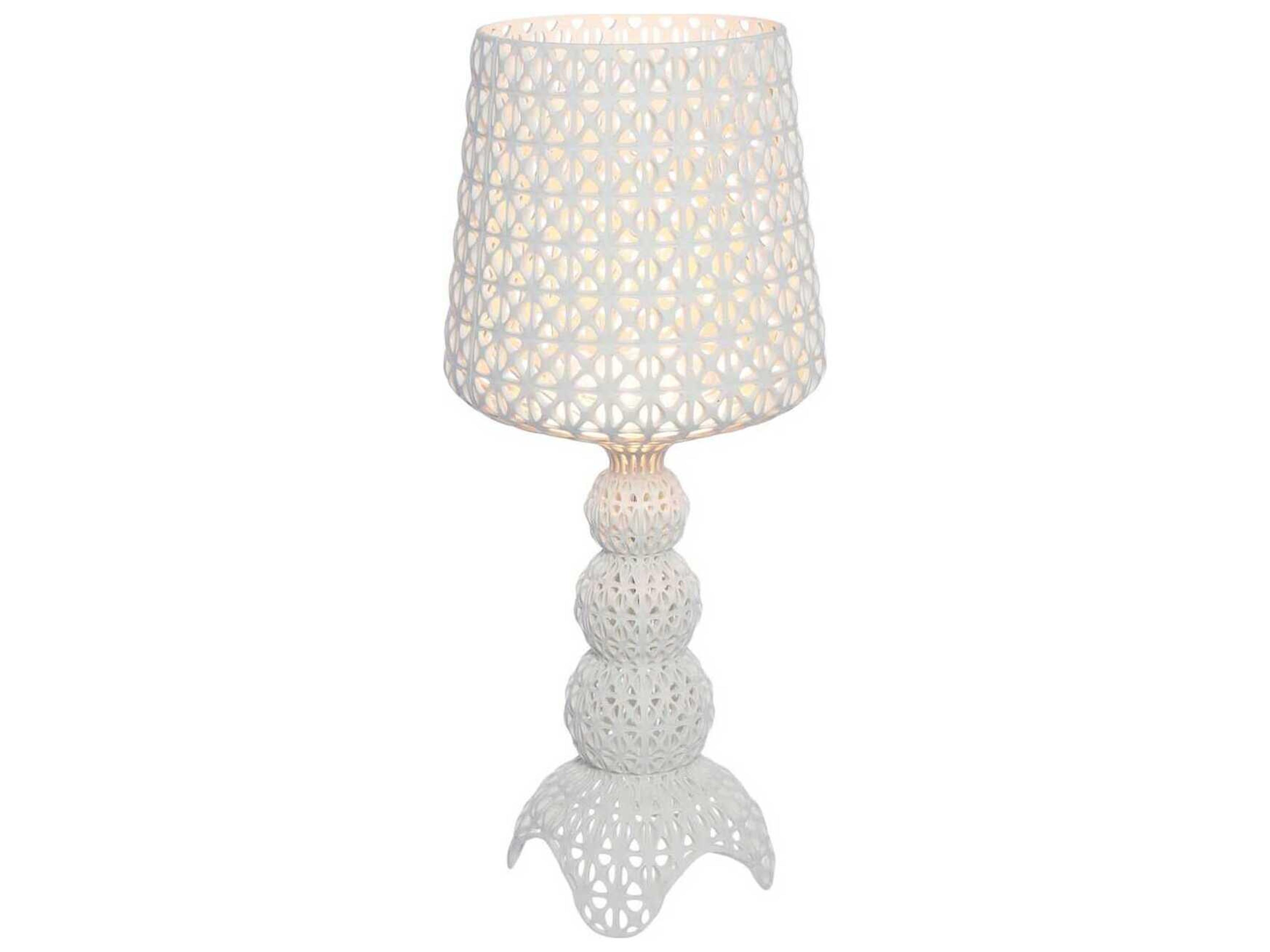 Kartell Mini Kabuki White LED Buffet Lamp