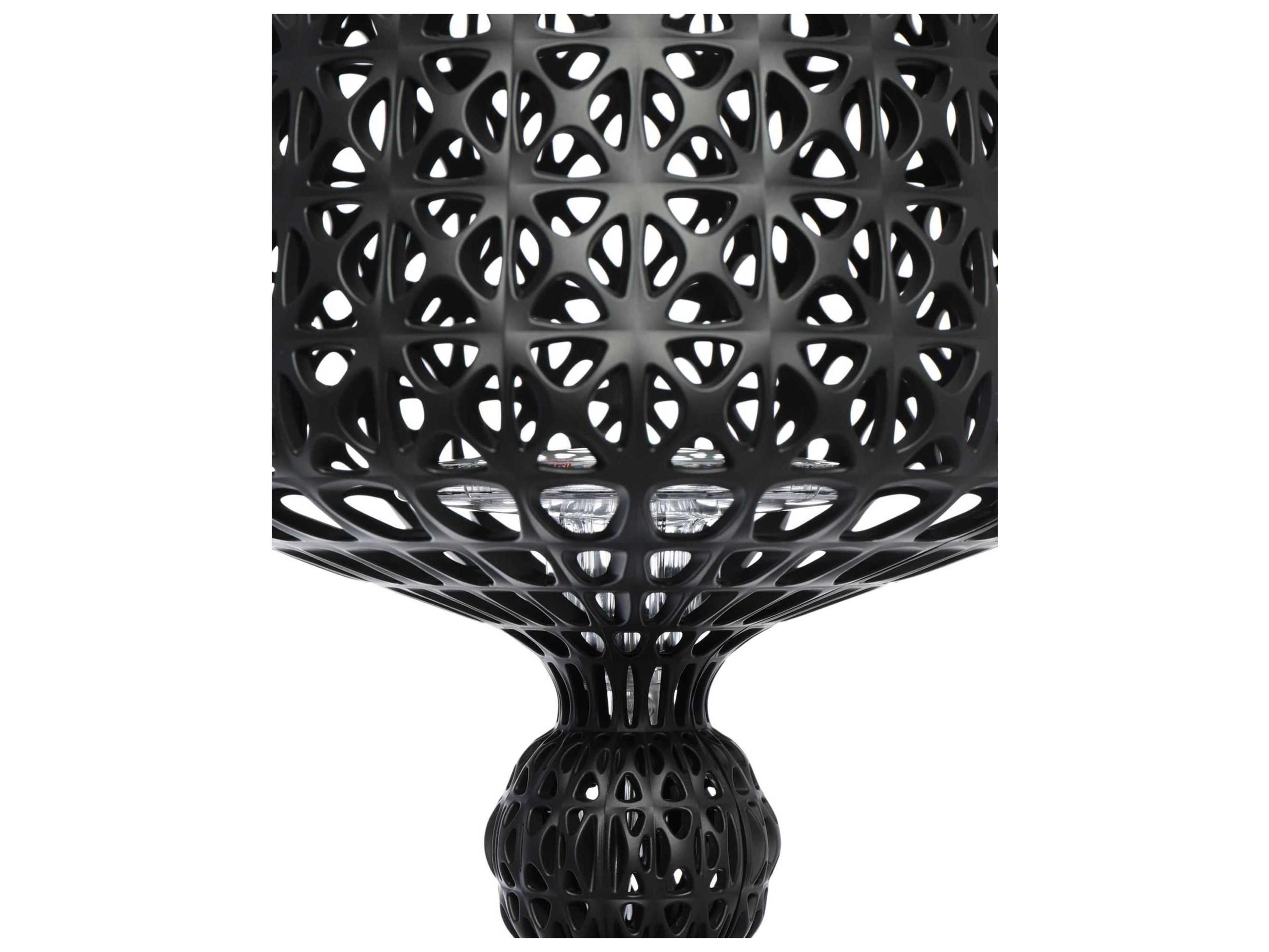 Kartell Mini Kabuki Black LED Buffet Lamp