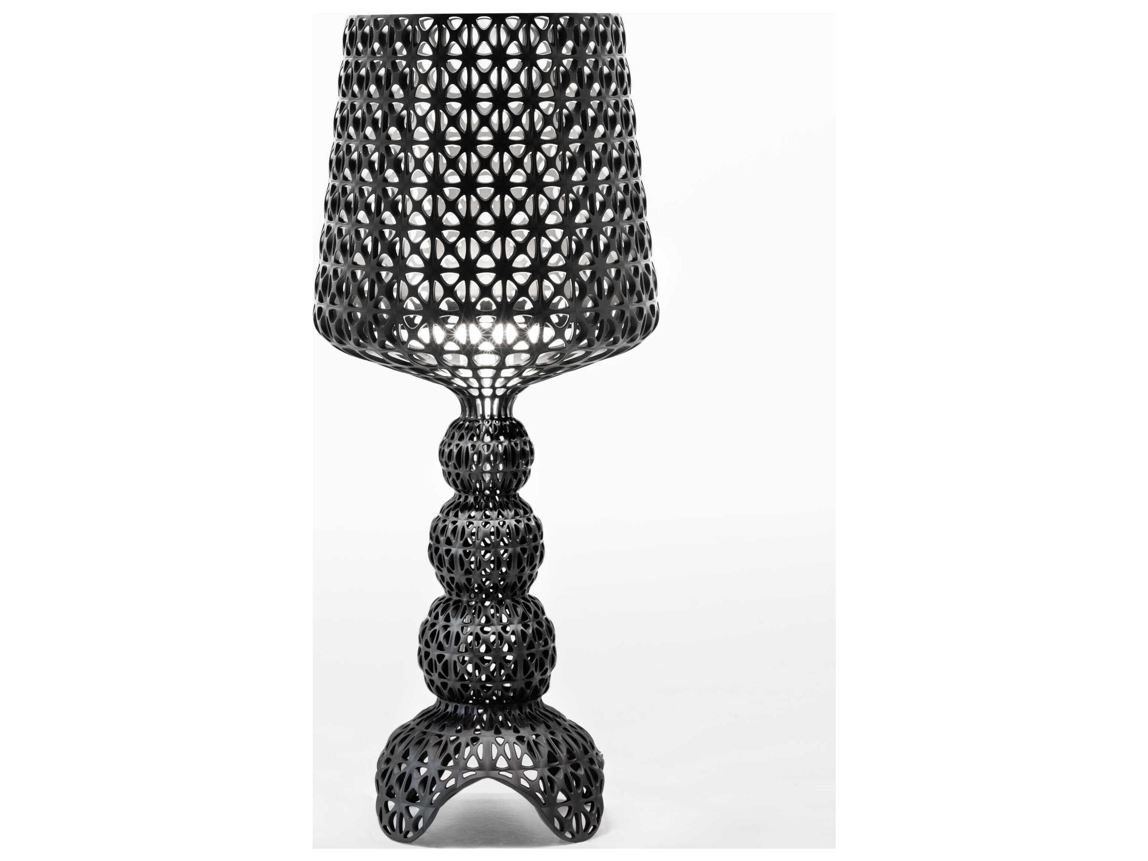 Kartell Mini Kabuki Black LED Buffet Lamp