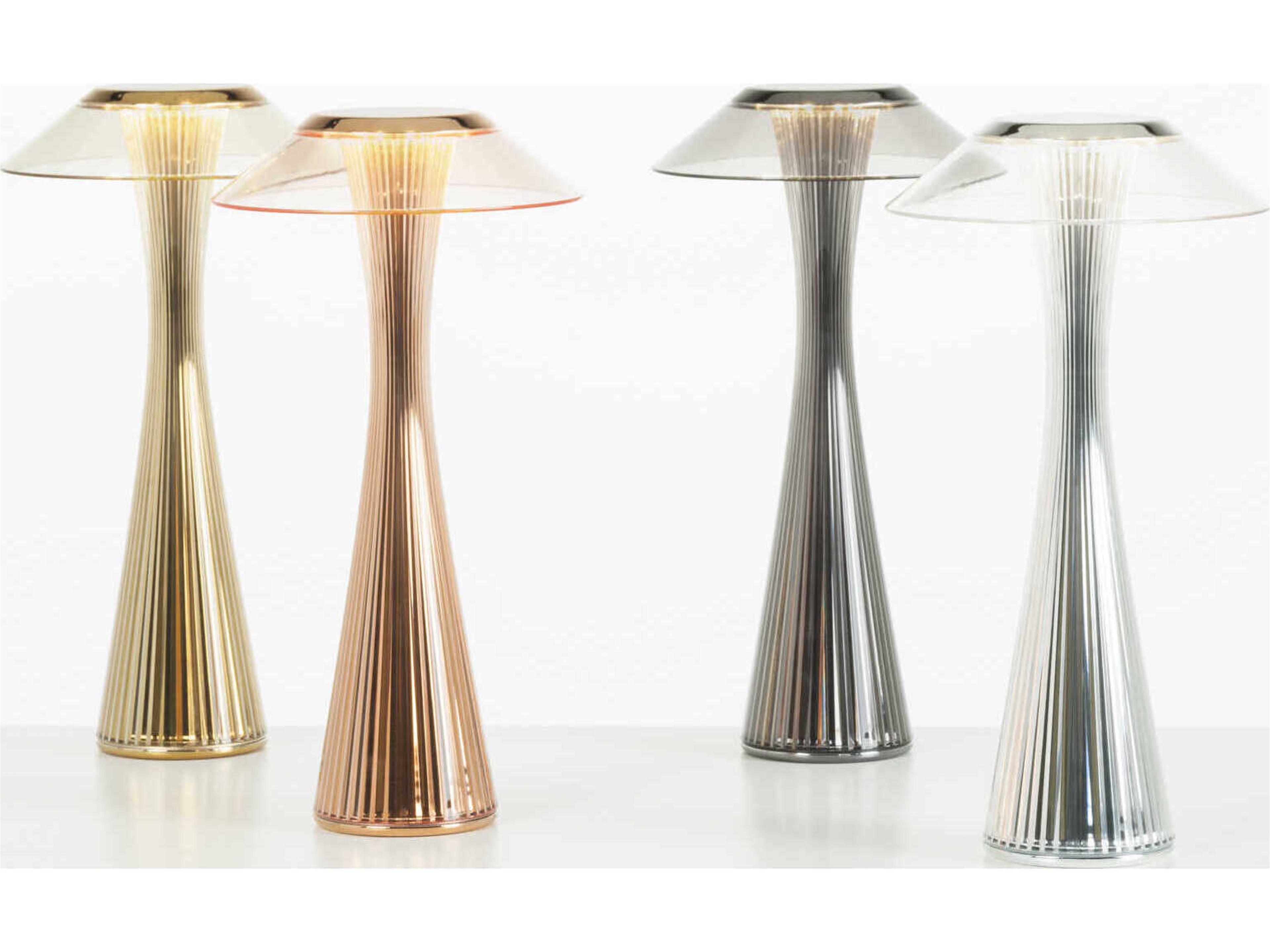 Kartell Space Gold LED Buffet Lamp