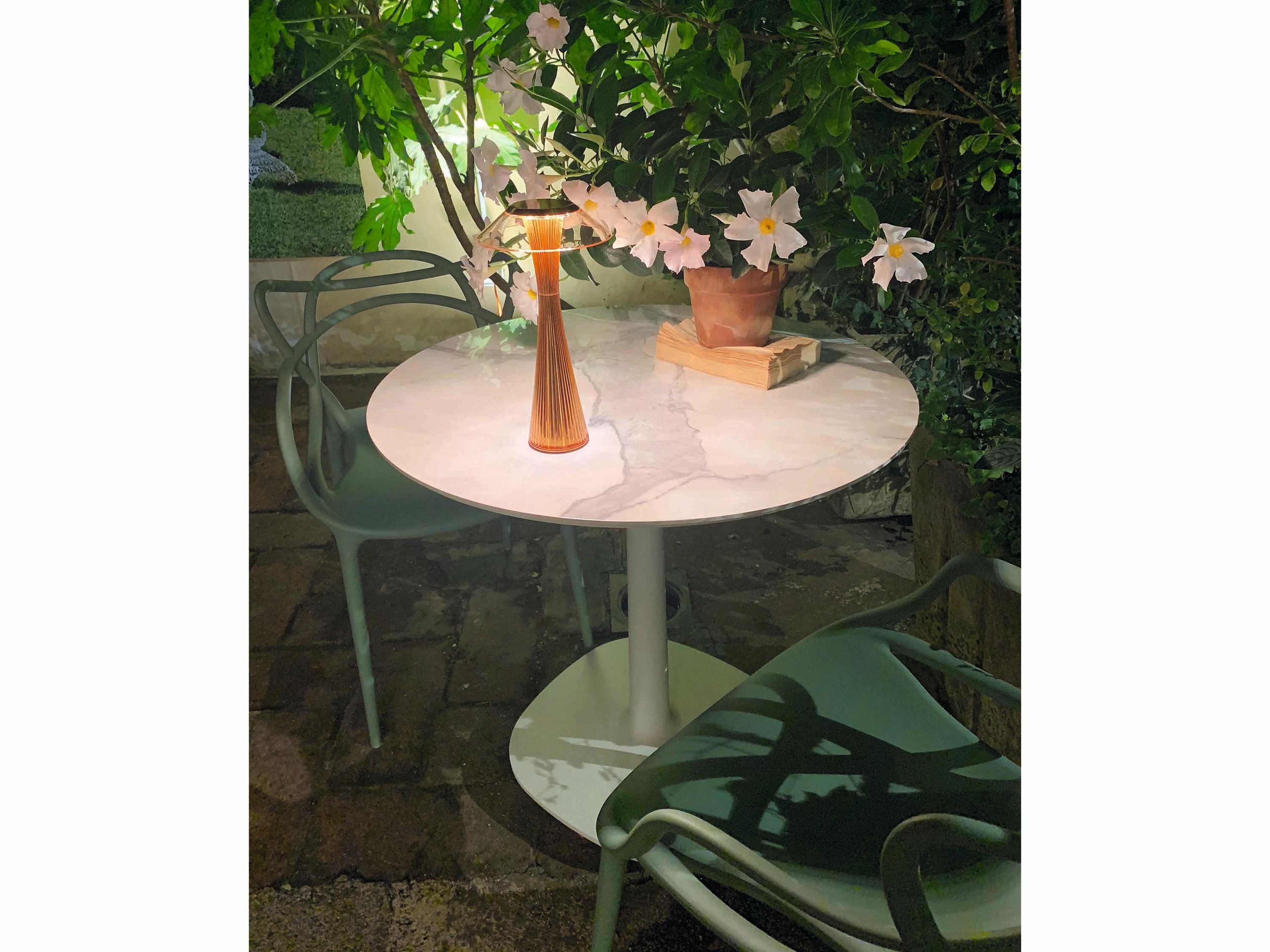 Kartell Space Gold LED Buffet Lamp