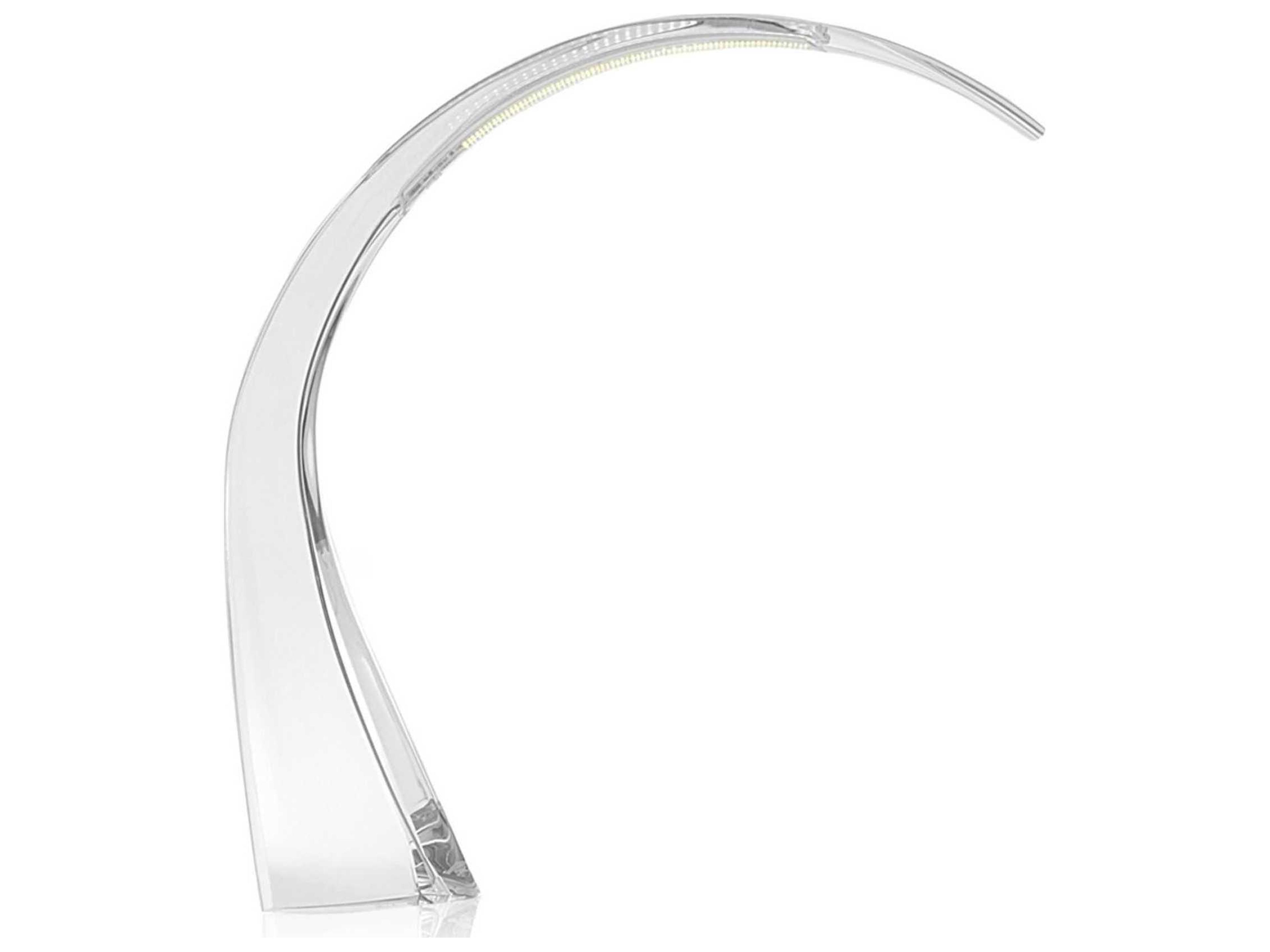 Taj Crystal Clear LED Table Lamp