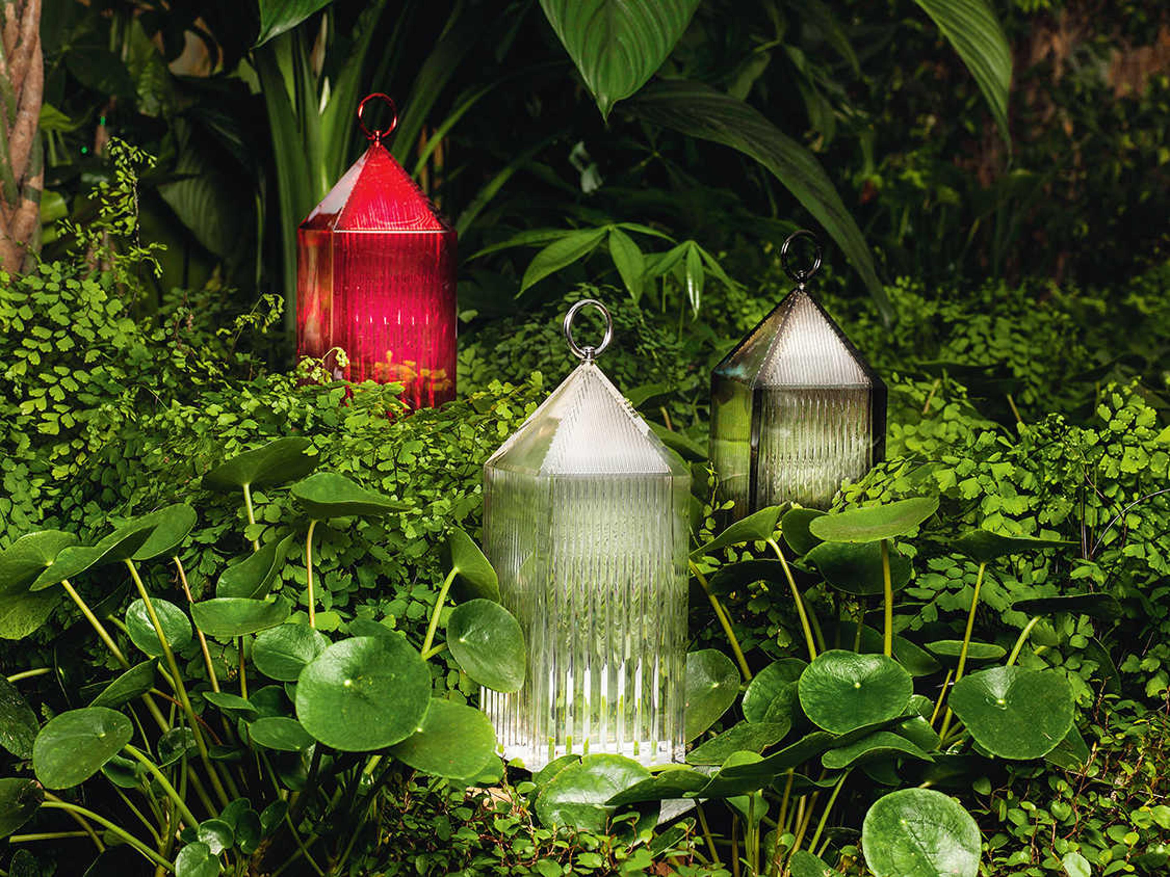 Kartell Lantern 3. Lamp - Smoke Grey