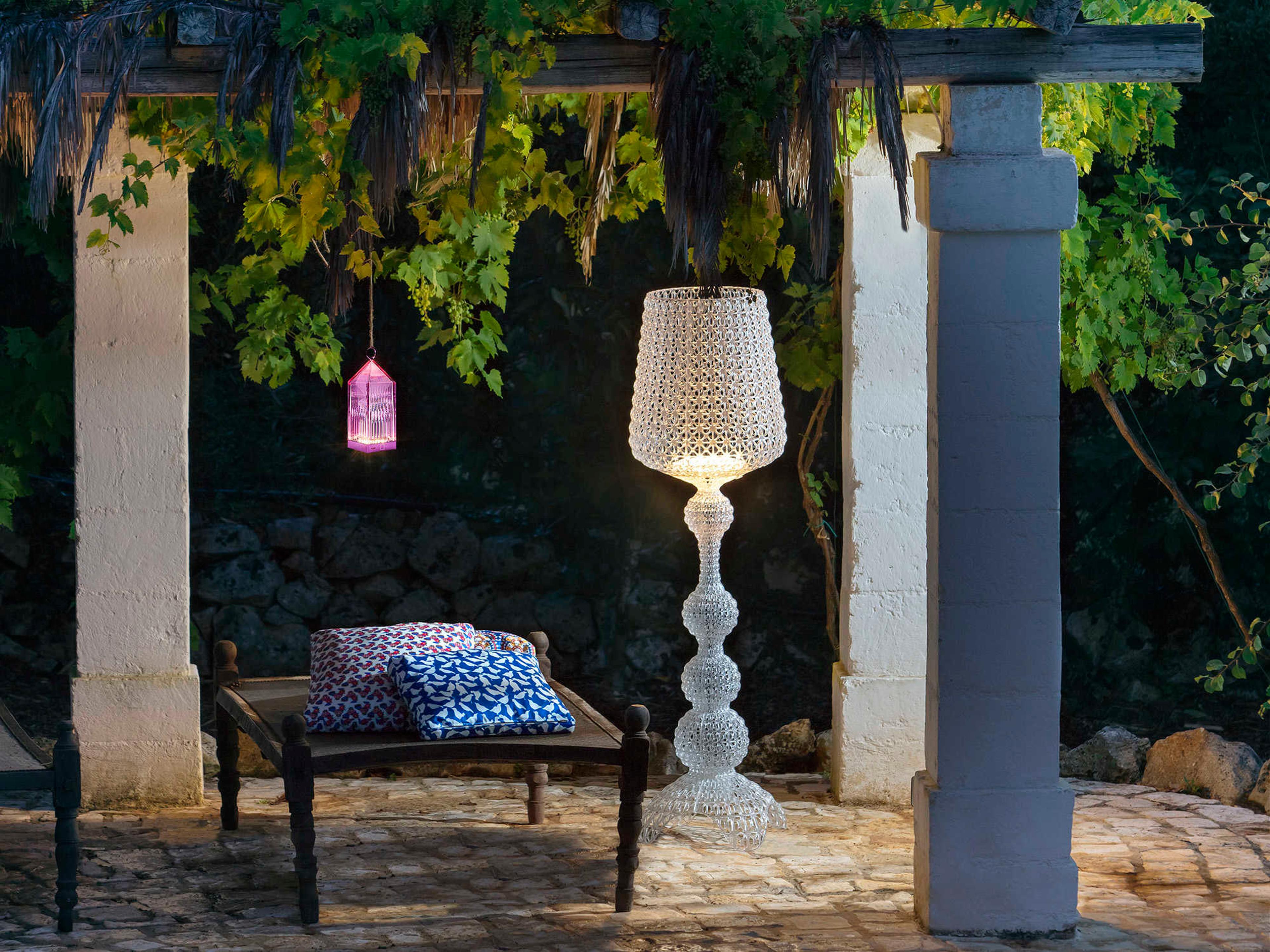 Kartell Lantern 3. Lamp - Wisteria