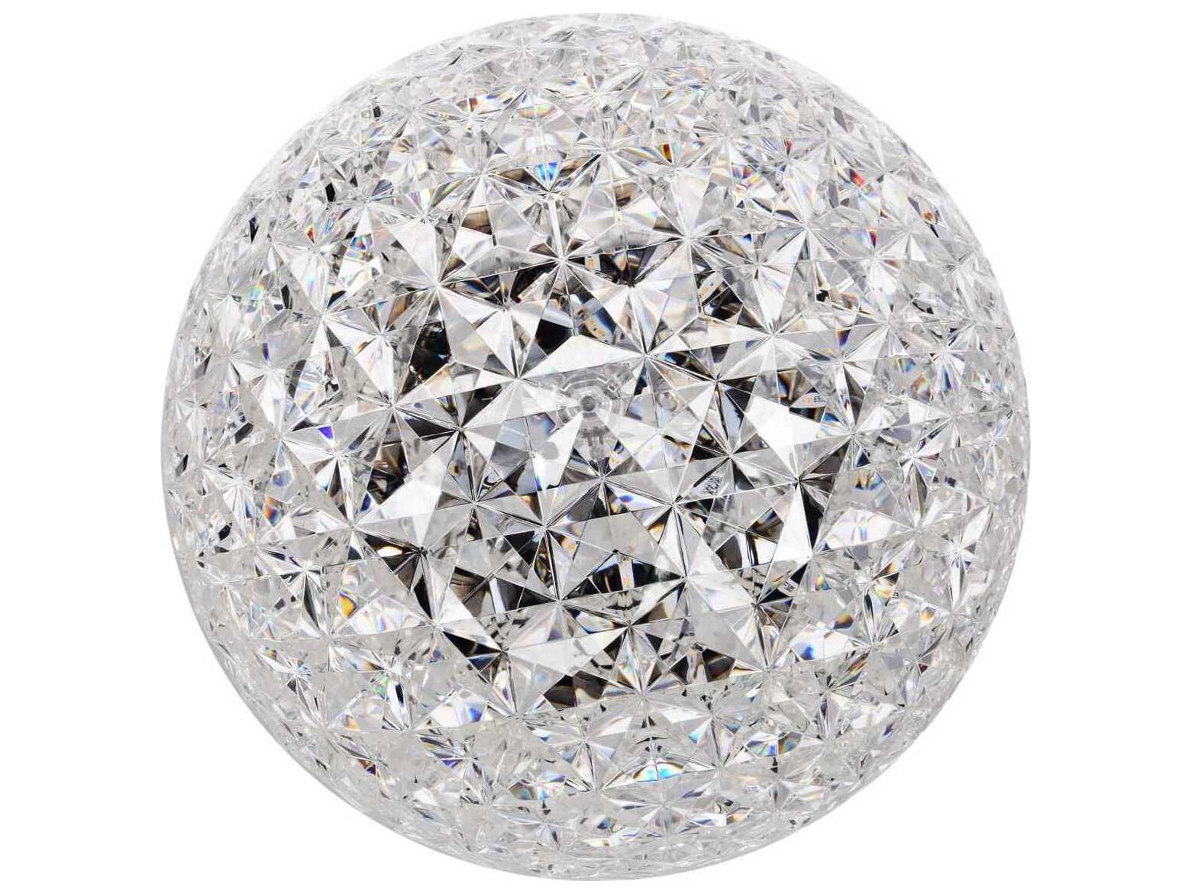 Kartell Planet Crystal Clear LED Table Lamp