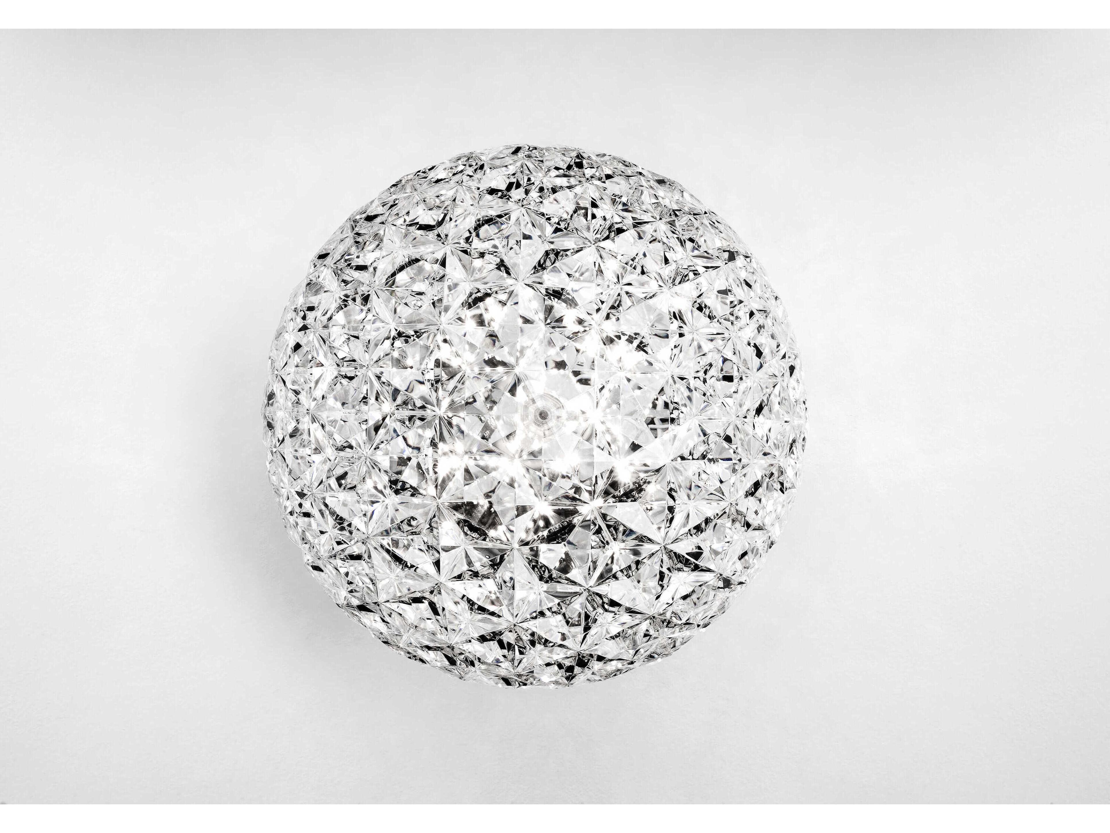 Kartell Planet Crystal Clear LED Table Lamp