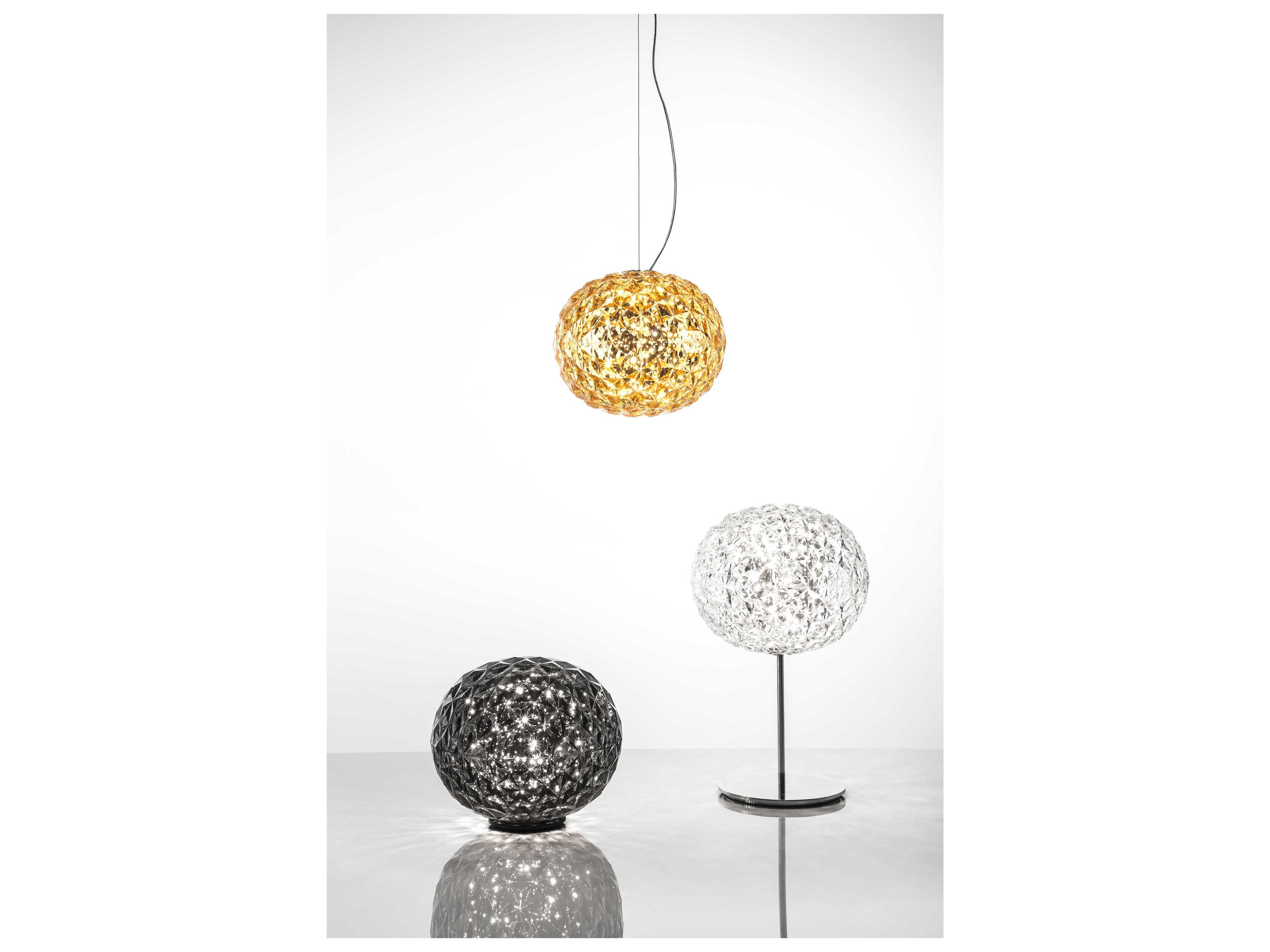 Kartell Planet Gray LED Table Lamp