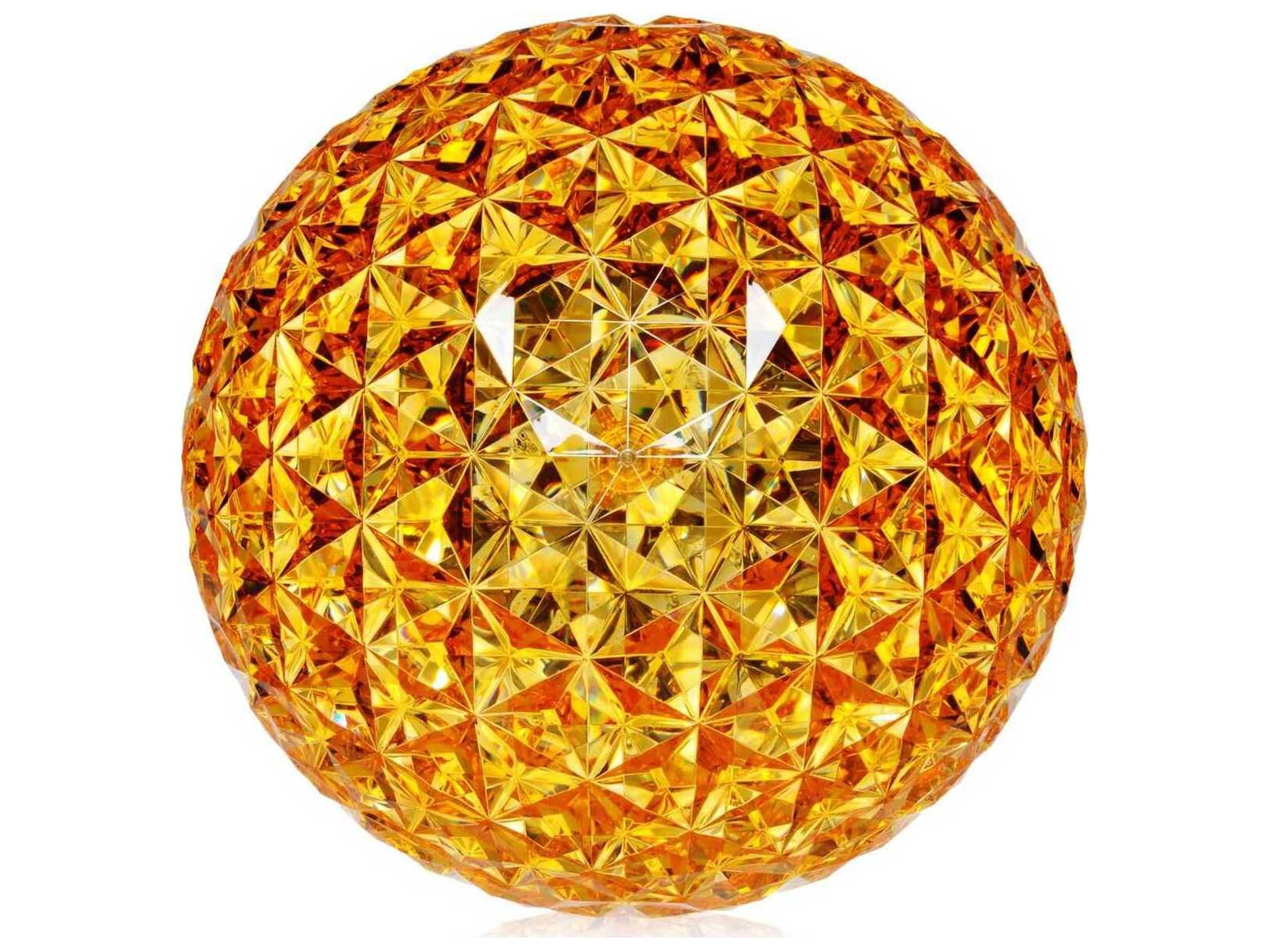 Kartell Planet Yellow LED Table Lamp