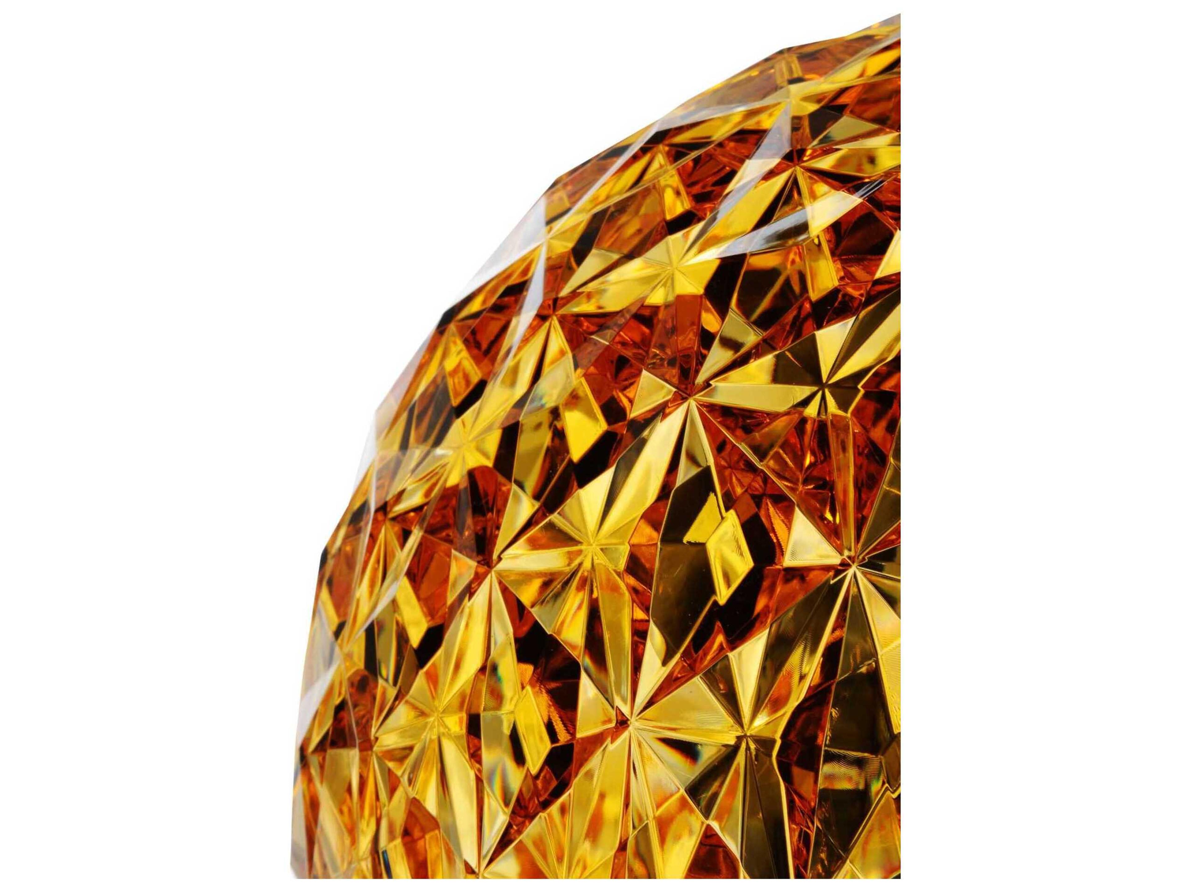 Kartell Planet Yellow LED Table Lamp