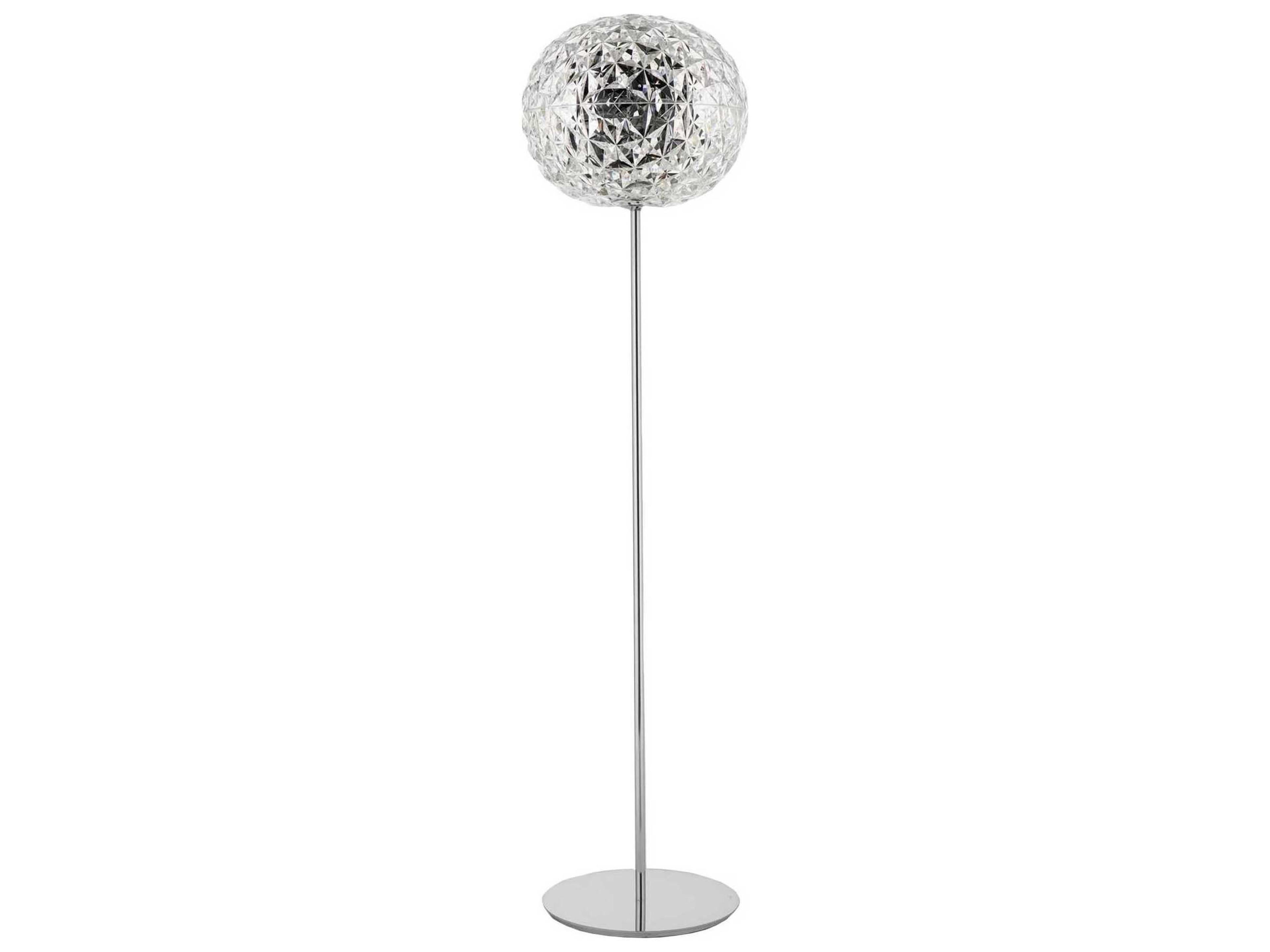 Planet Crystal Clear LED Floor Lamp