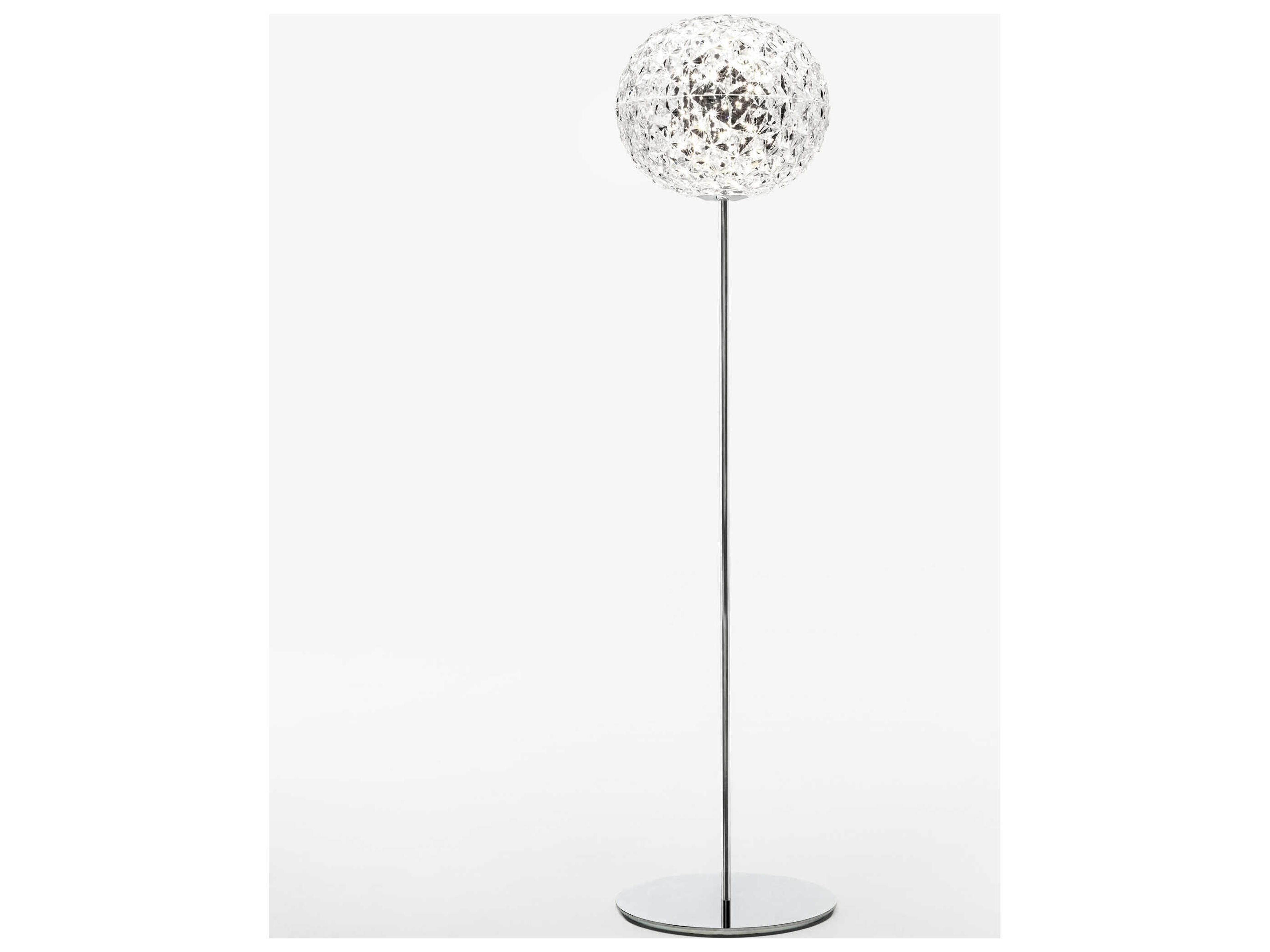 Kartell Planet Crystal Clear LED Floor Lamp