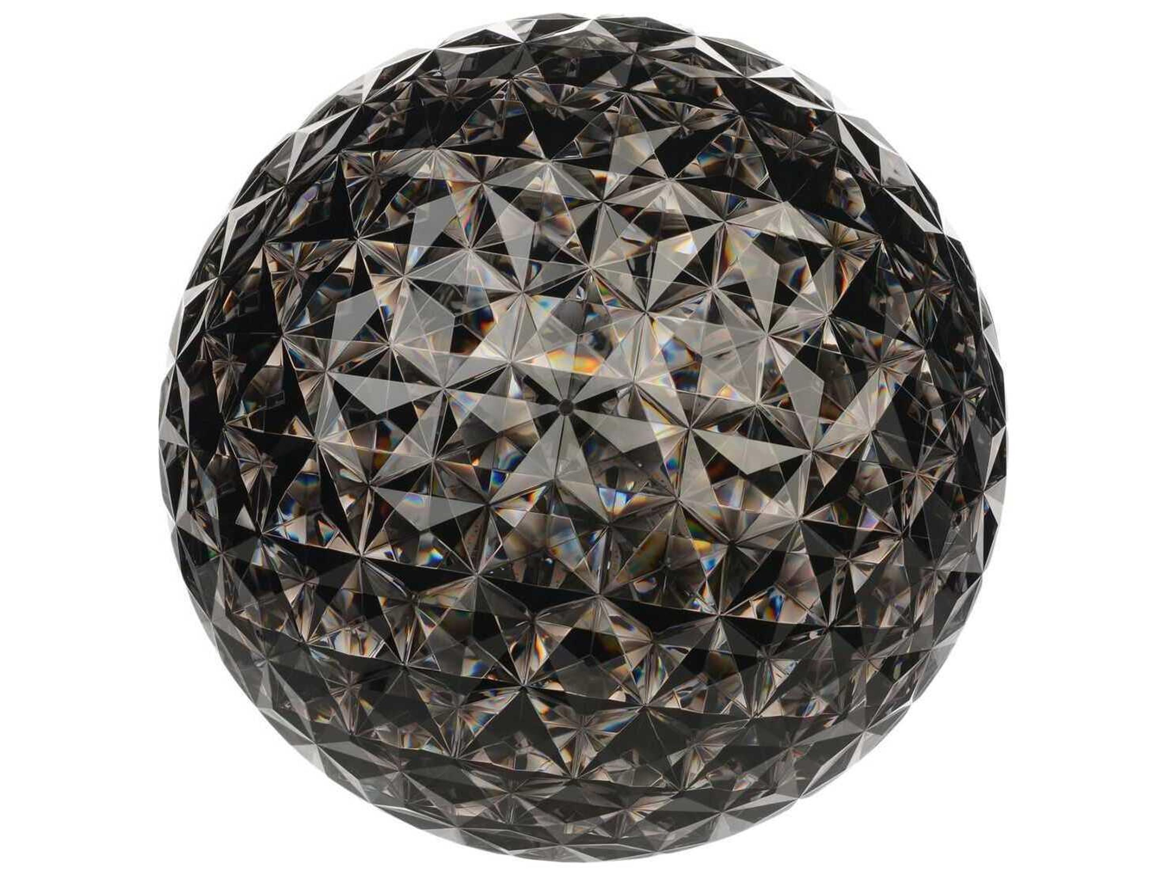 Kartell Planet Smoke Gray LED Floor Lamp