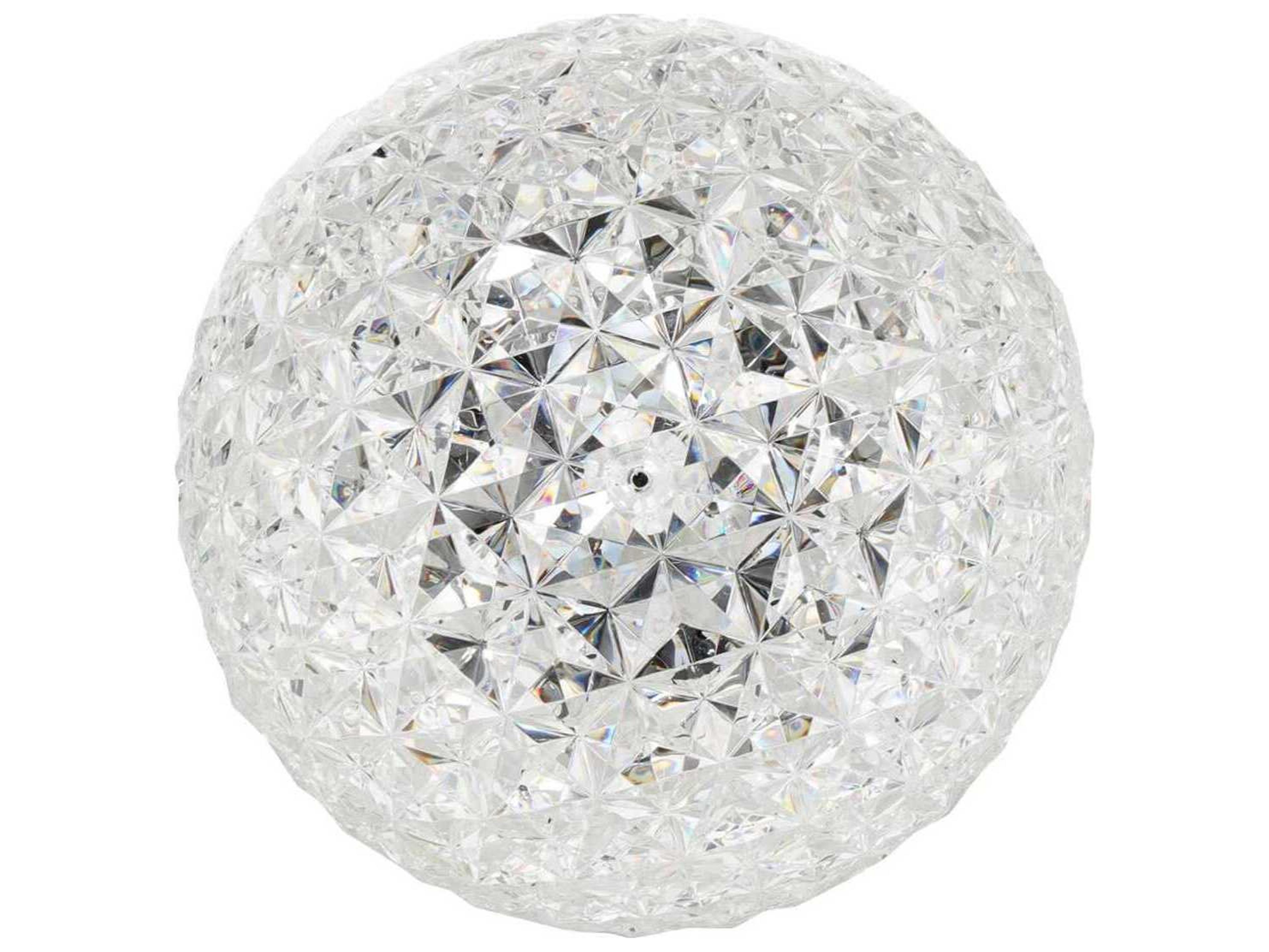 Kartell Planet Crystal Clear LED Floor Lamp