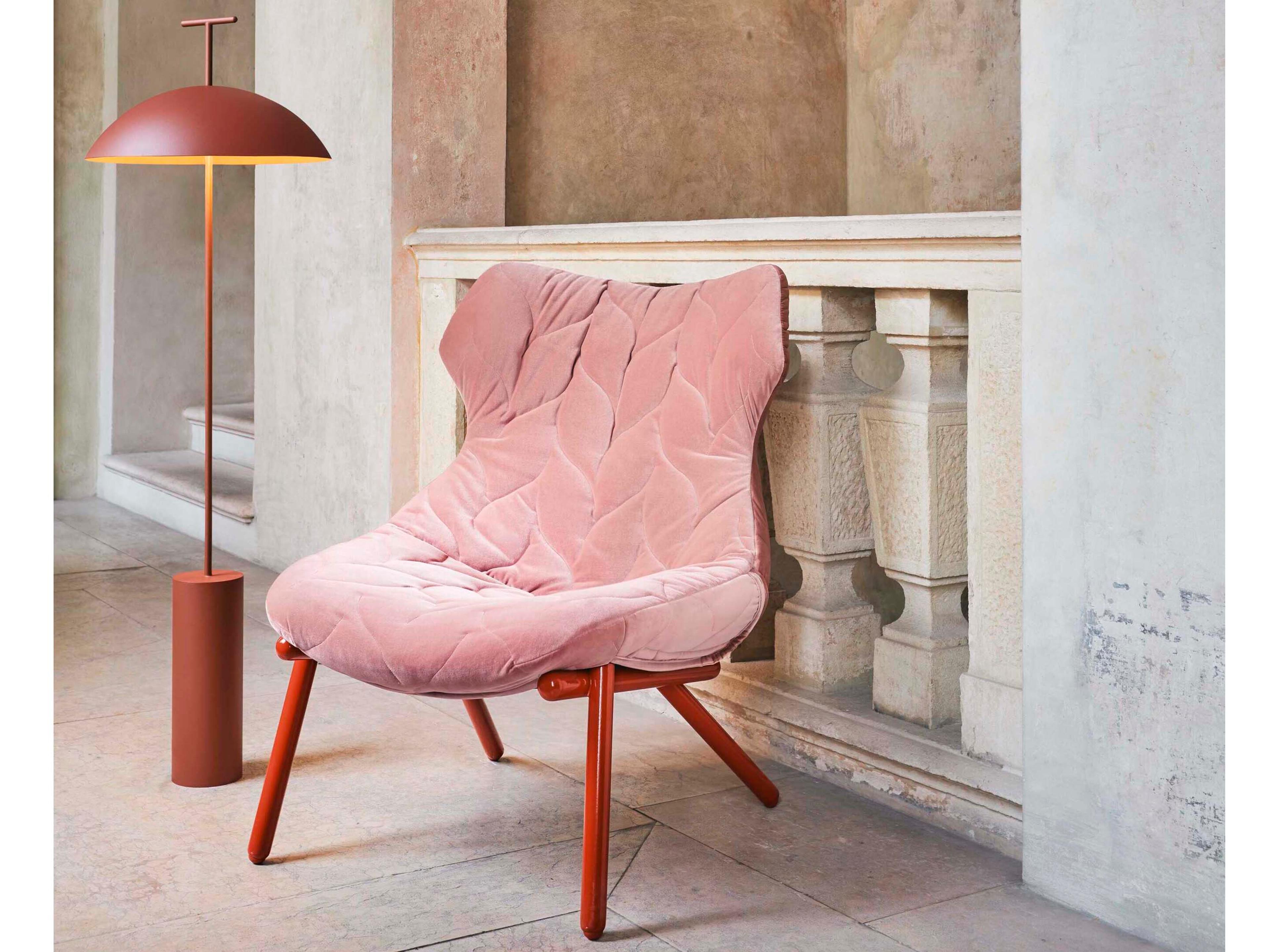 Kartell Geen-a Brick Red LED Floor Lamp