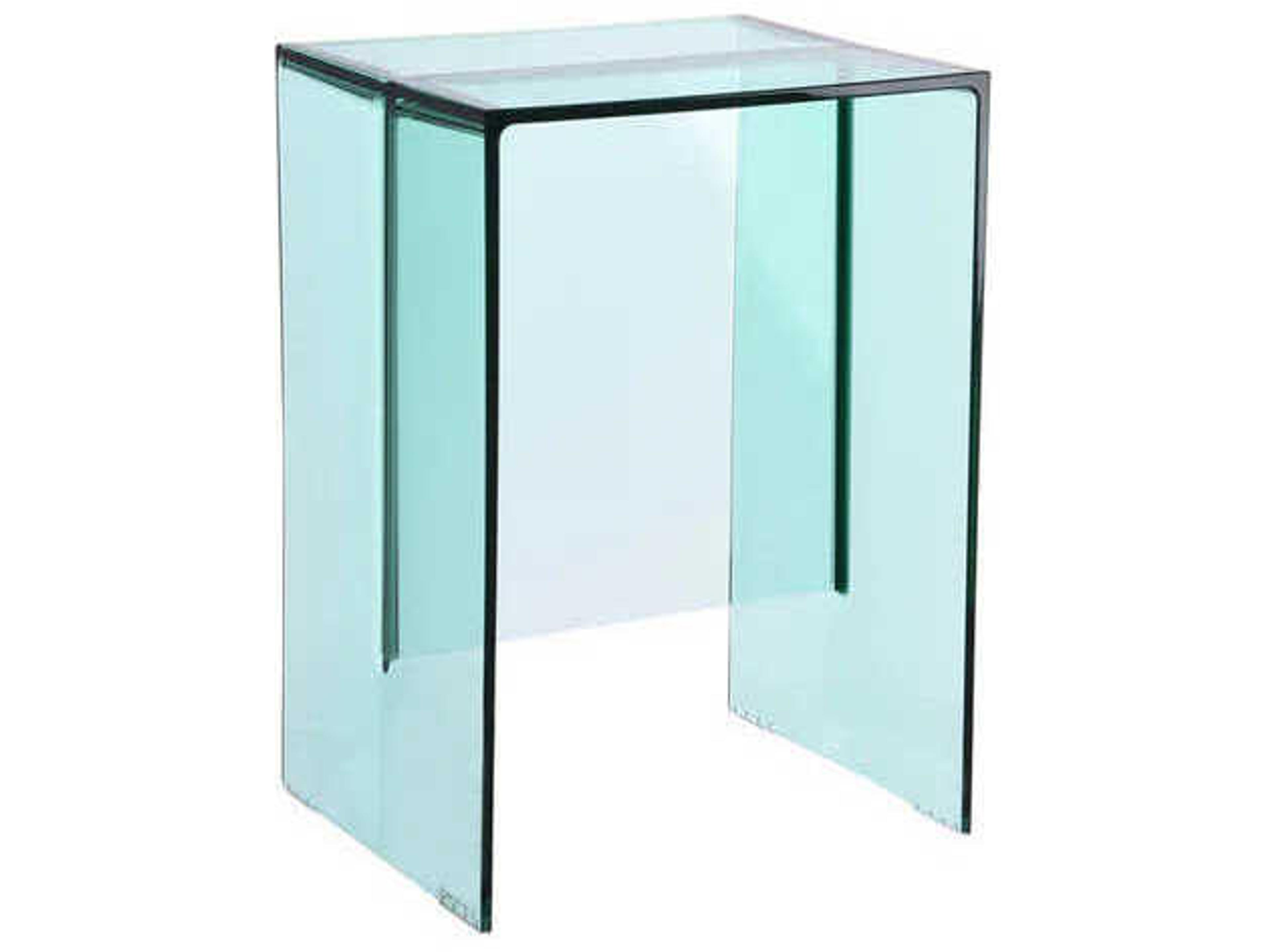 Max-Beam 13" Monolithic Stool/Table in Aquamarine