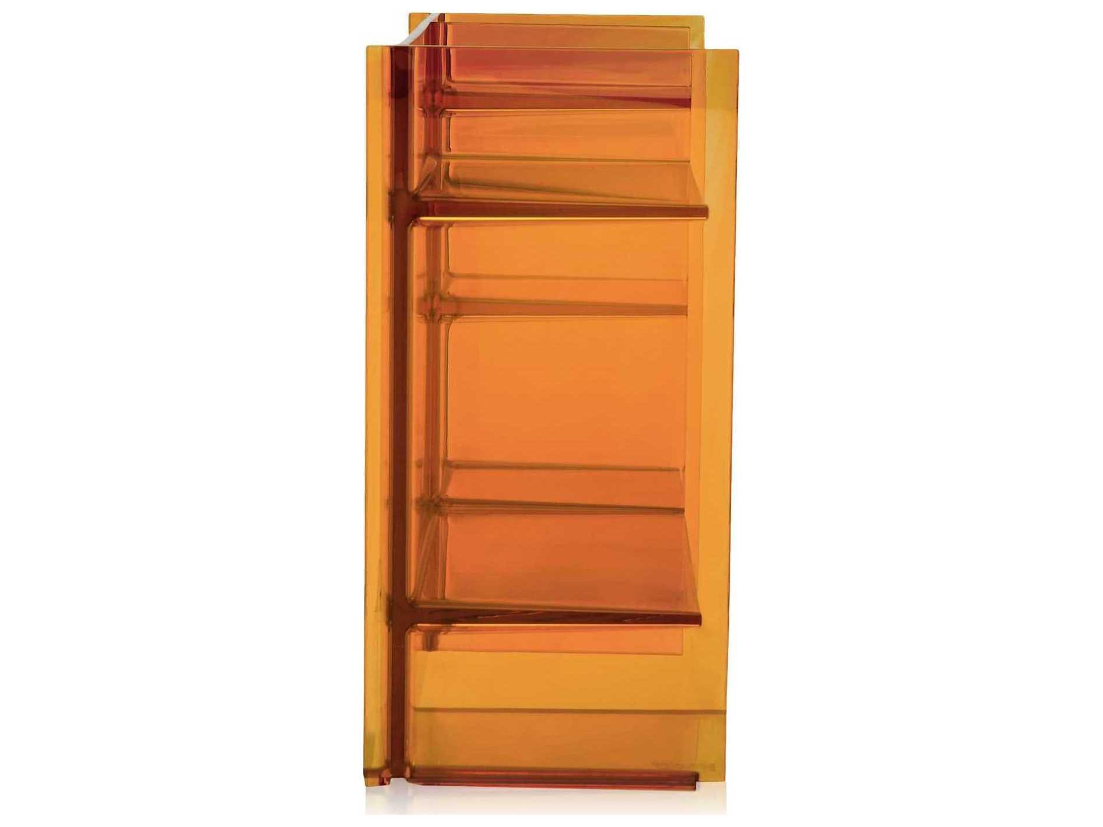 Kartell Sound-rack Amber Bookcase
