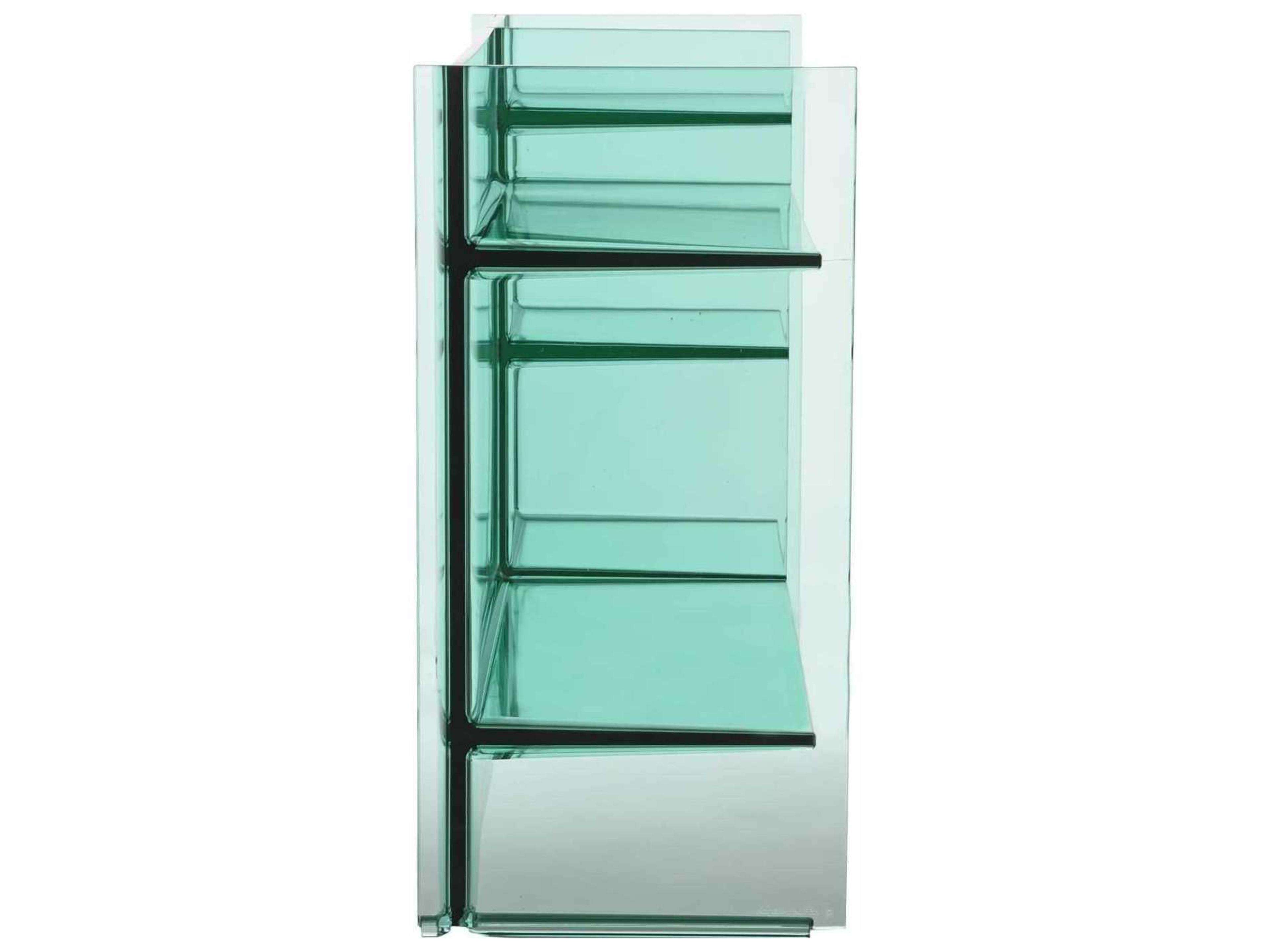 Kartell Sound-rack Aquamarine Green Bookcase