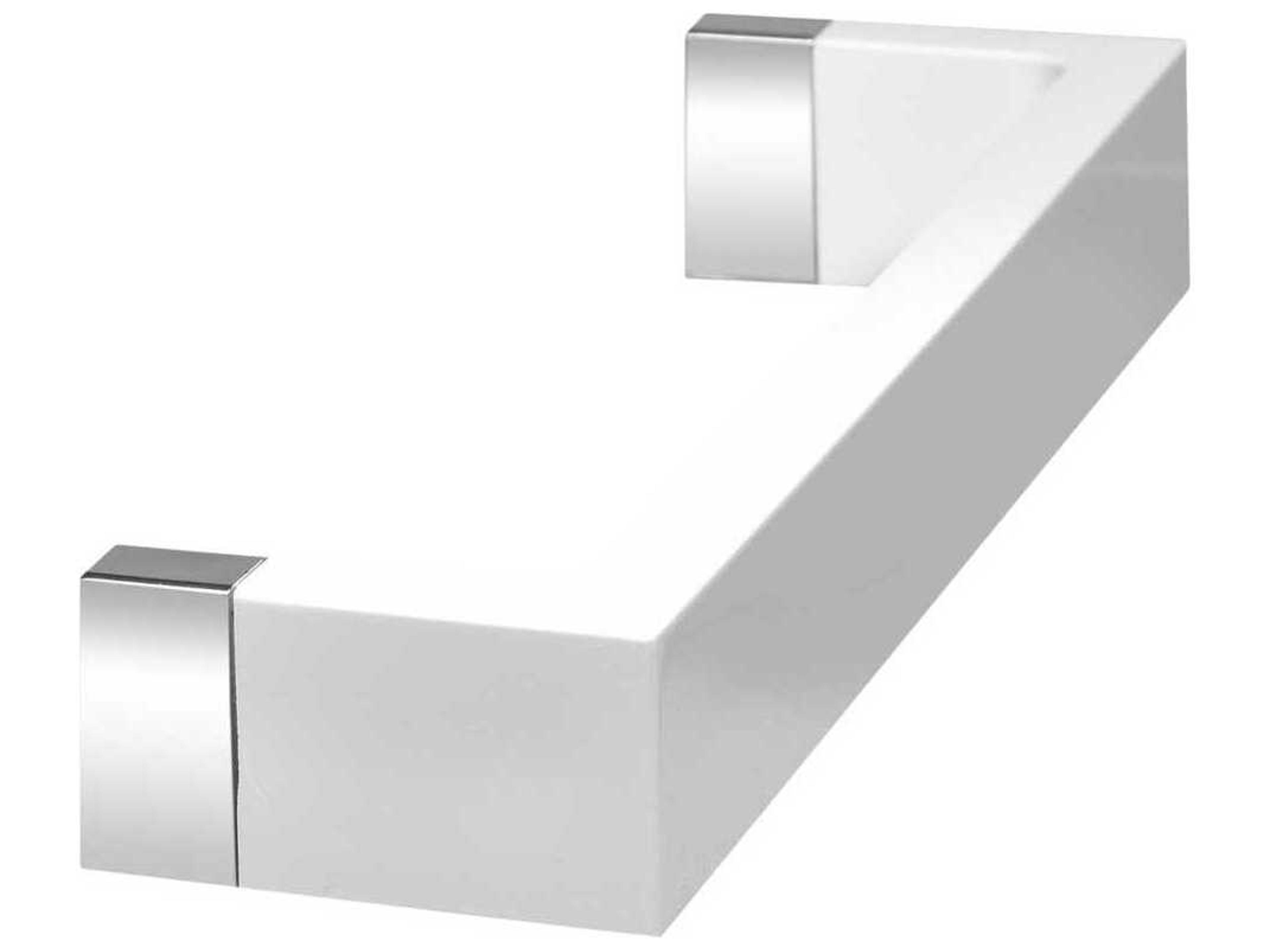 Kartell Rail White 12" Towel Rack
