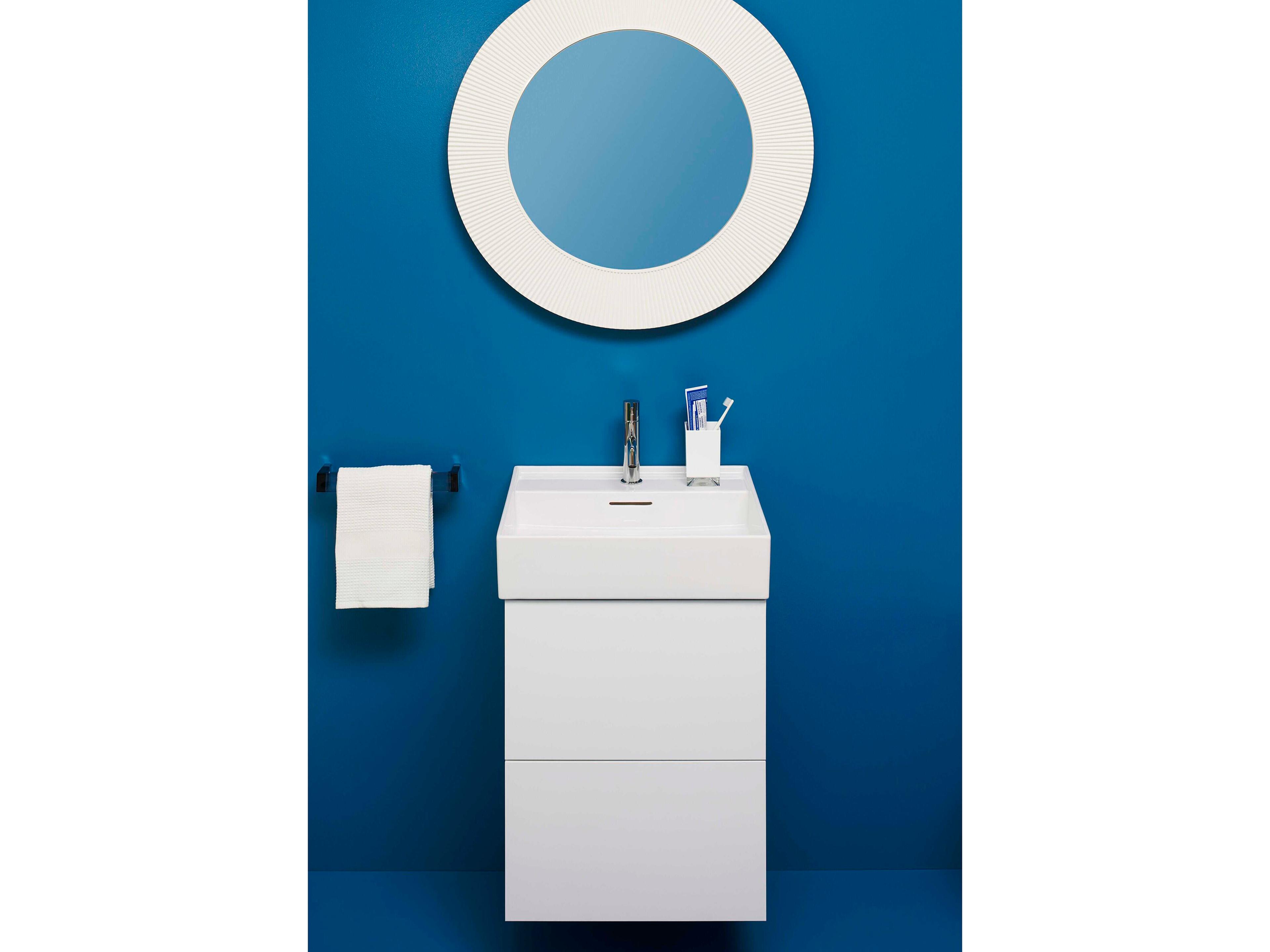 Kartell All Saints White Round Wall Mirror