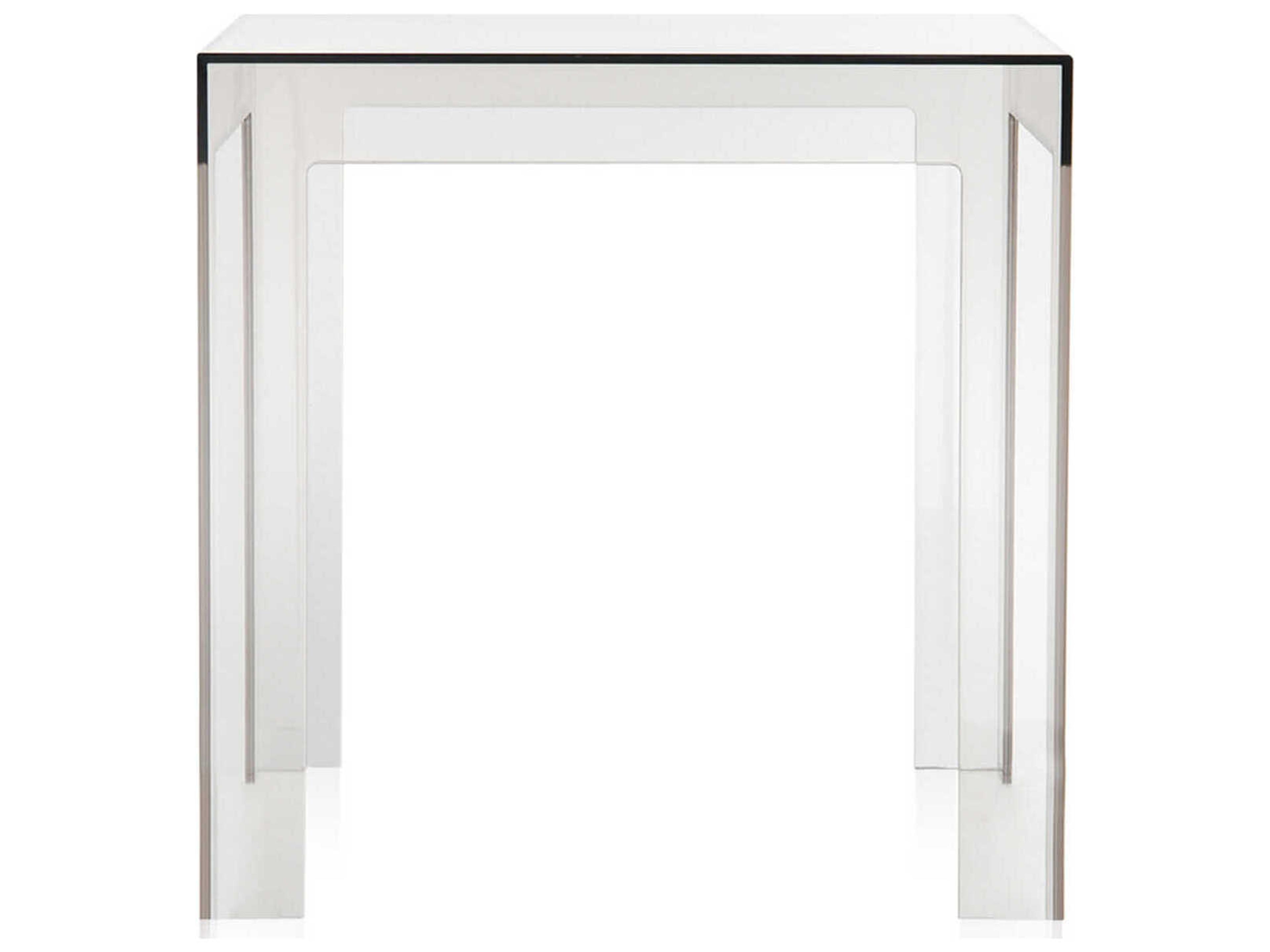 Jolly 15.75" Side Table in Light Smoke