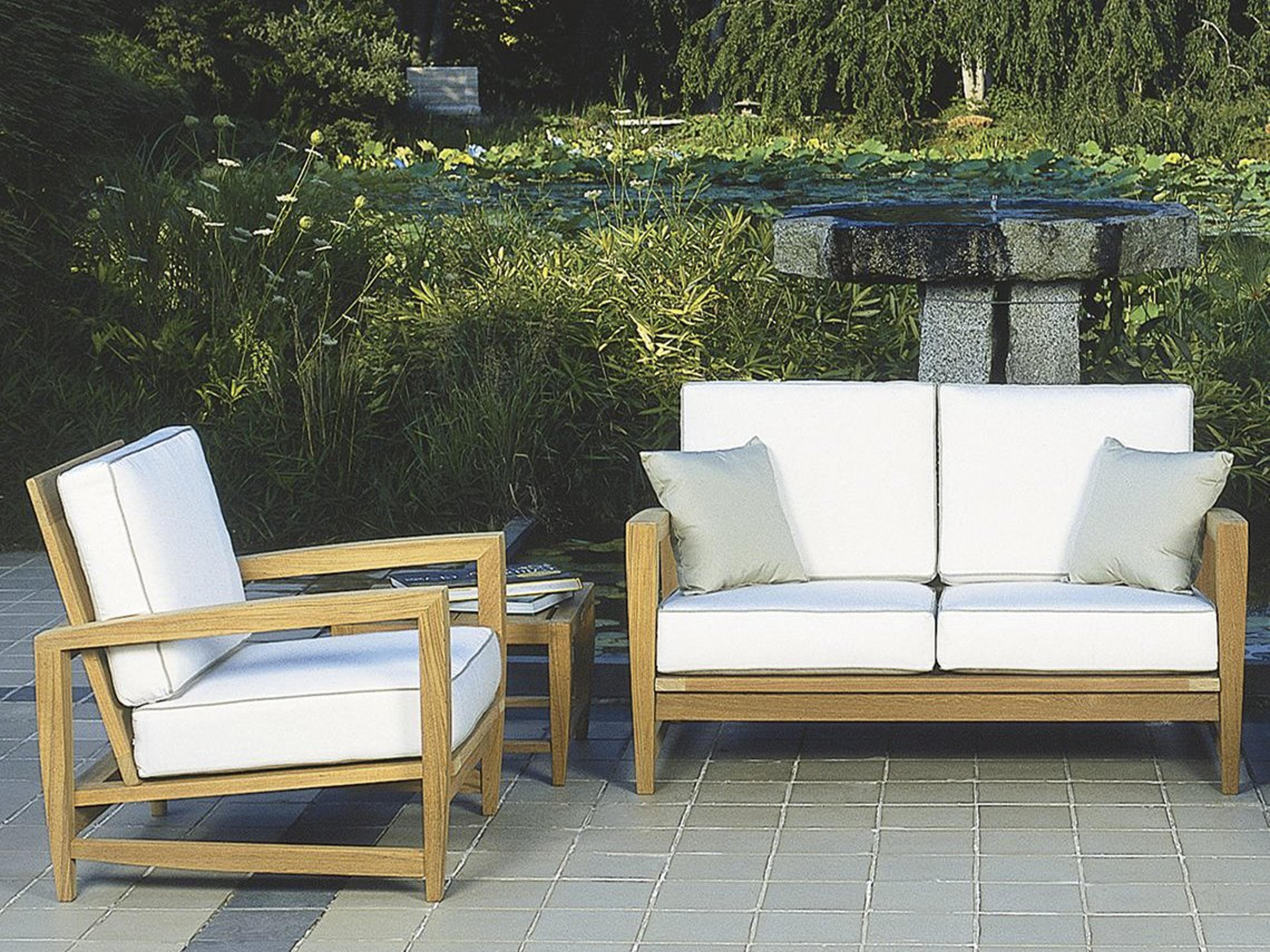 Amalfi Teak Cushion Lounge Set