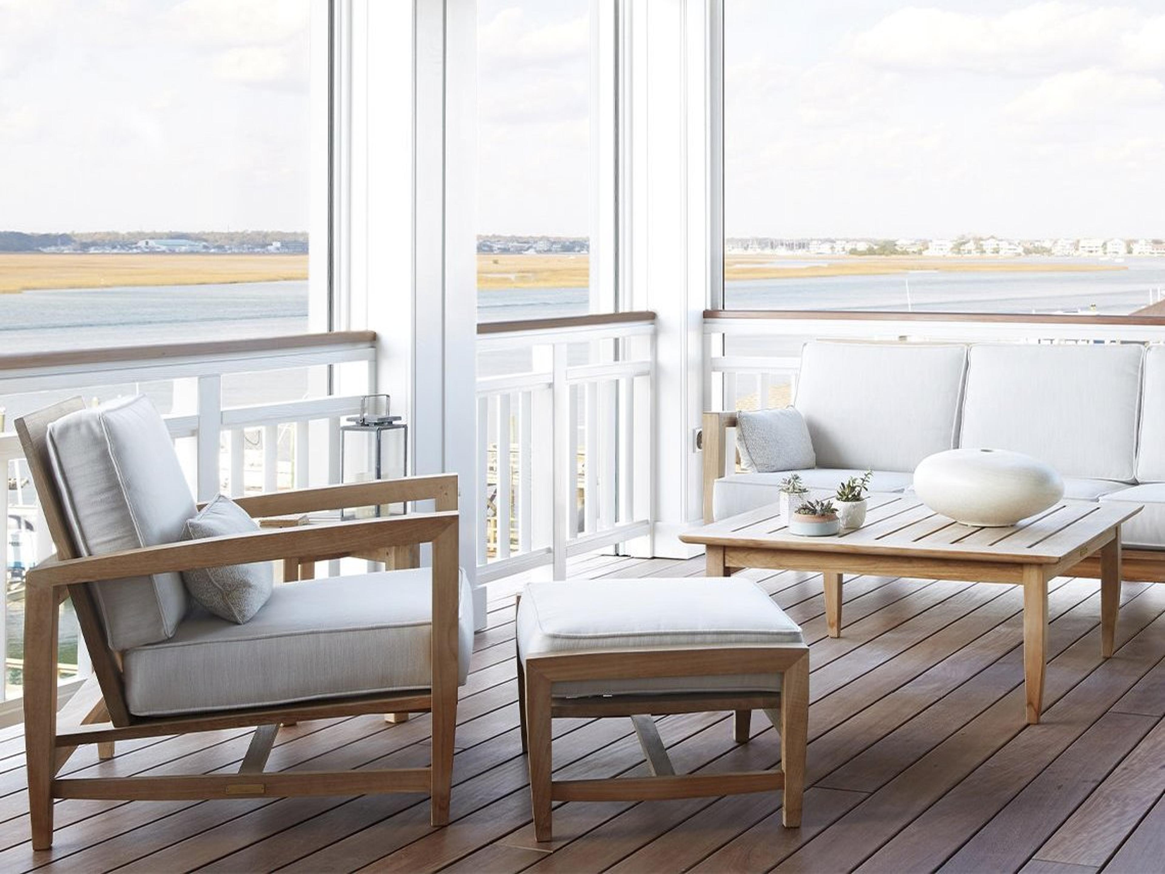 Amalfi Teak Cushion Lounge Set