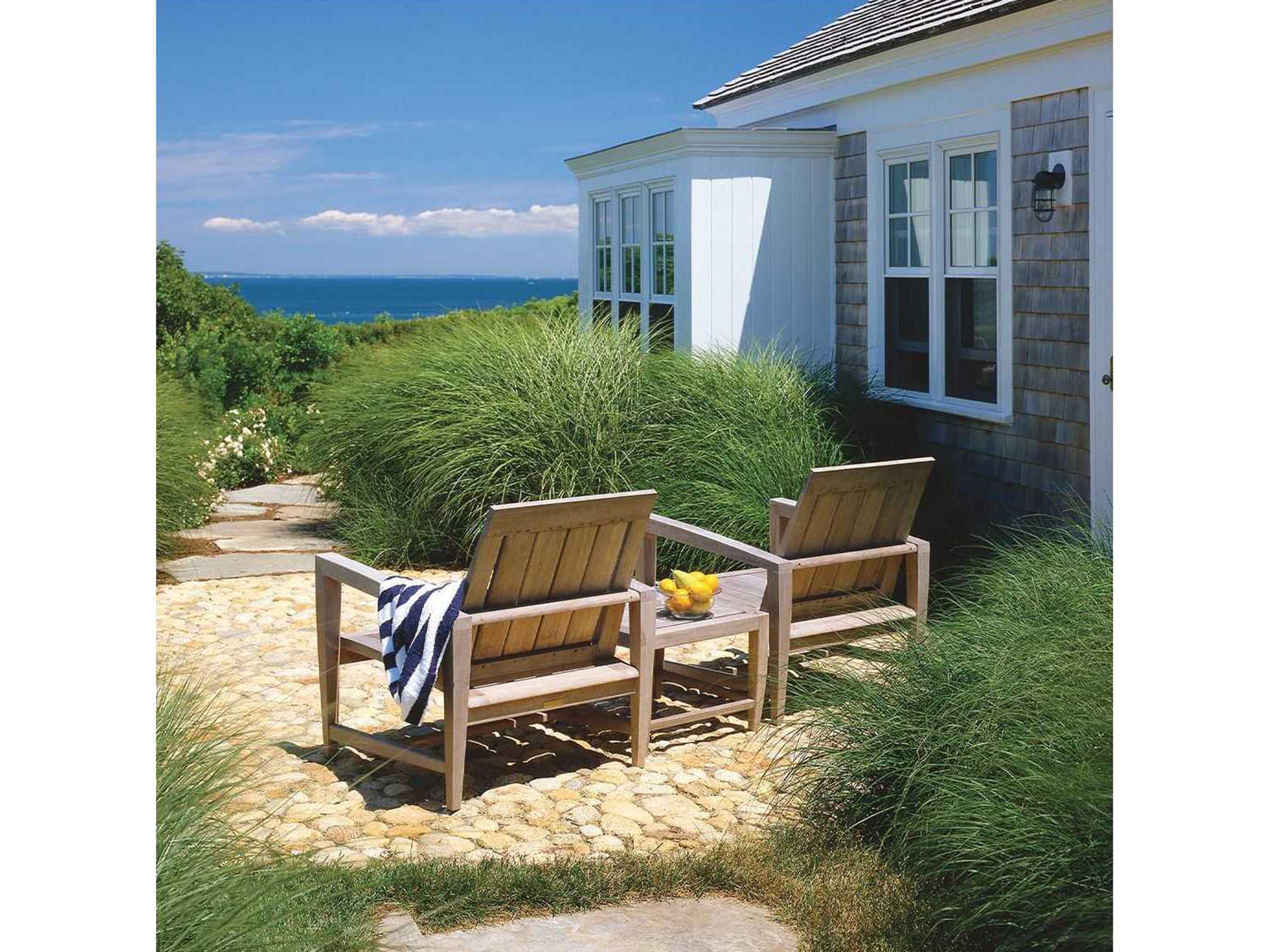 Kingsley Bate Amalfi Teak Lounge Chair