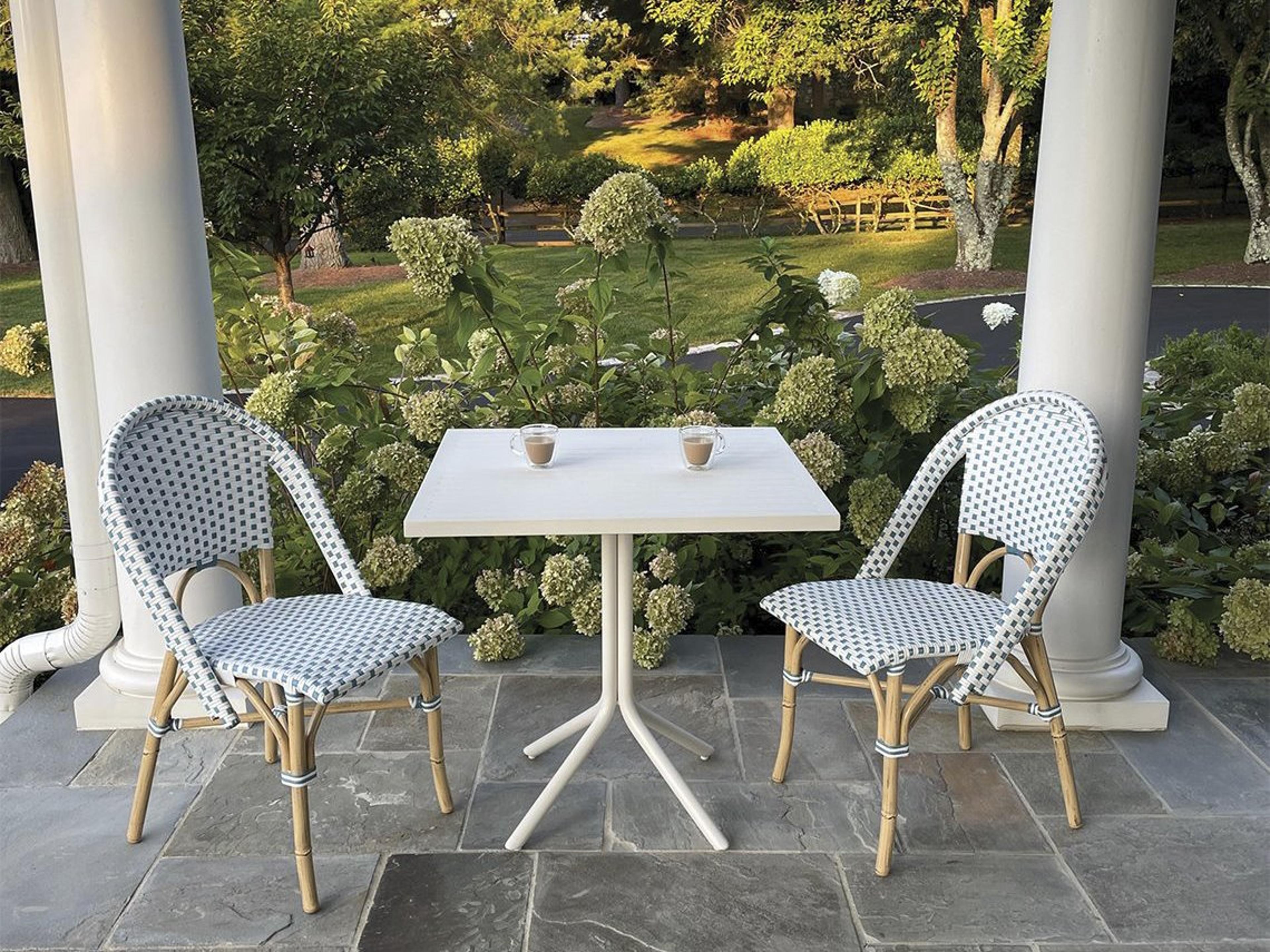 Cafe Aluminum Dining Set
