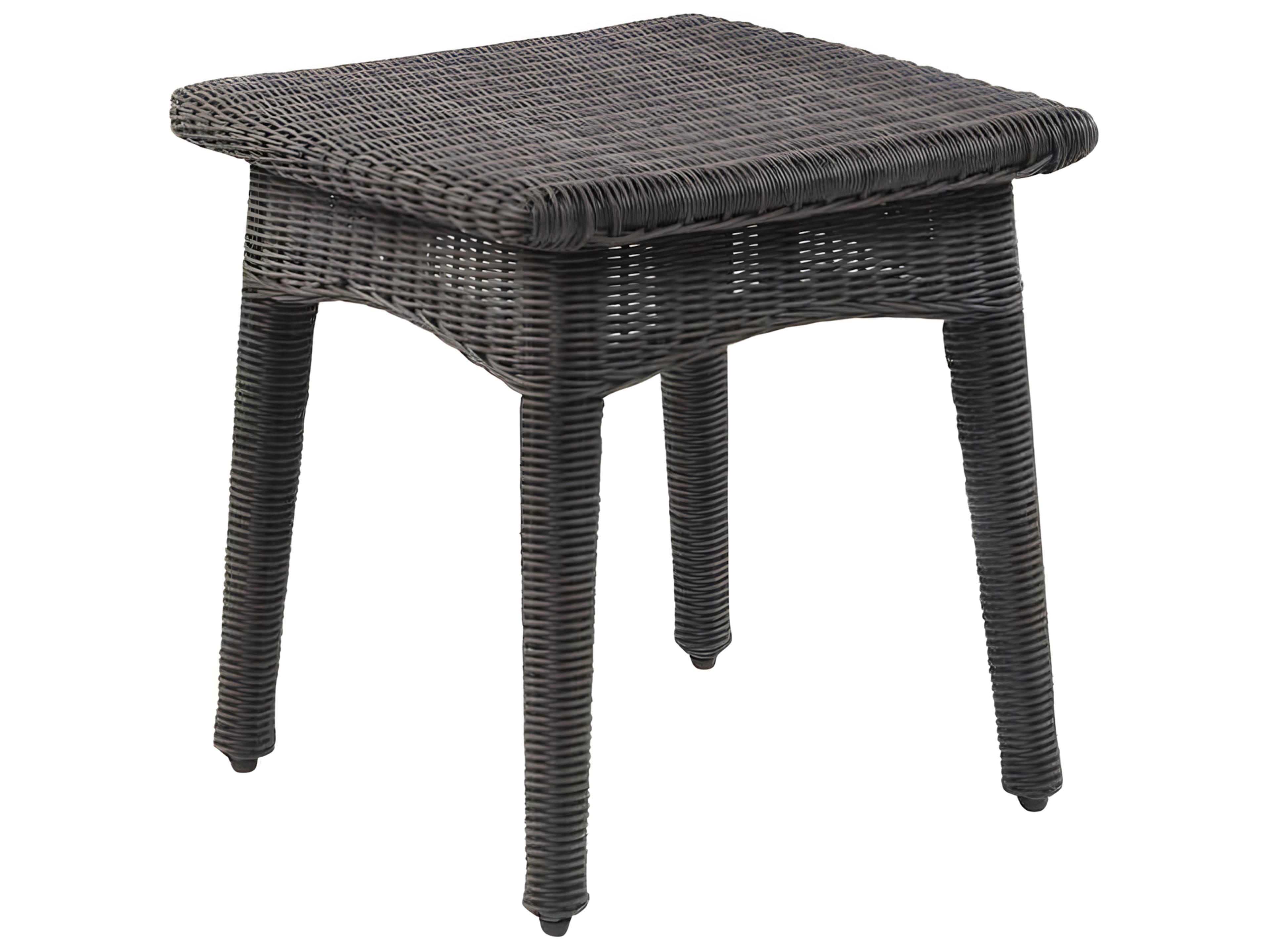 Special Order Culebra Wicker 18.5"W x 18"D Rectangular End Table