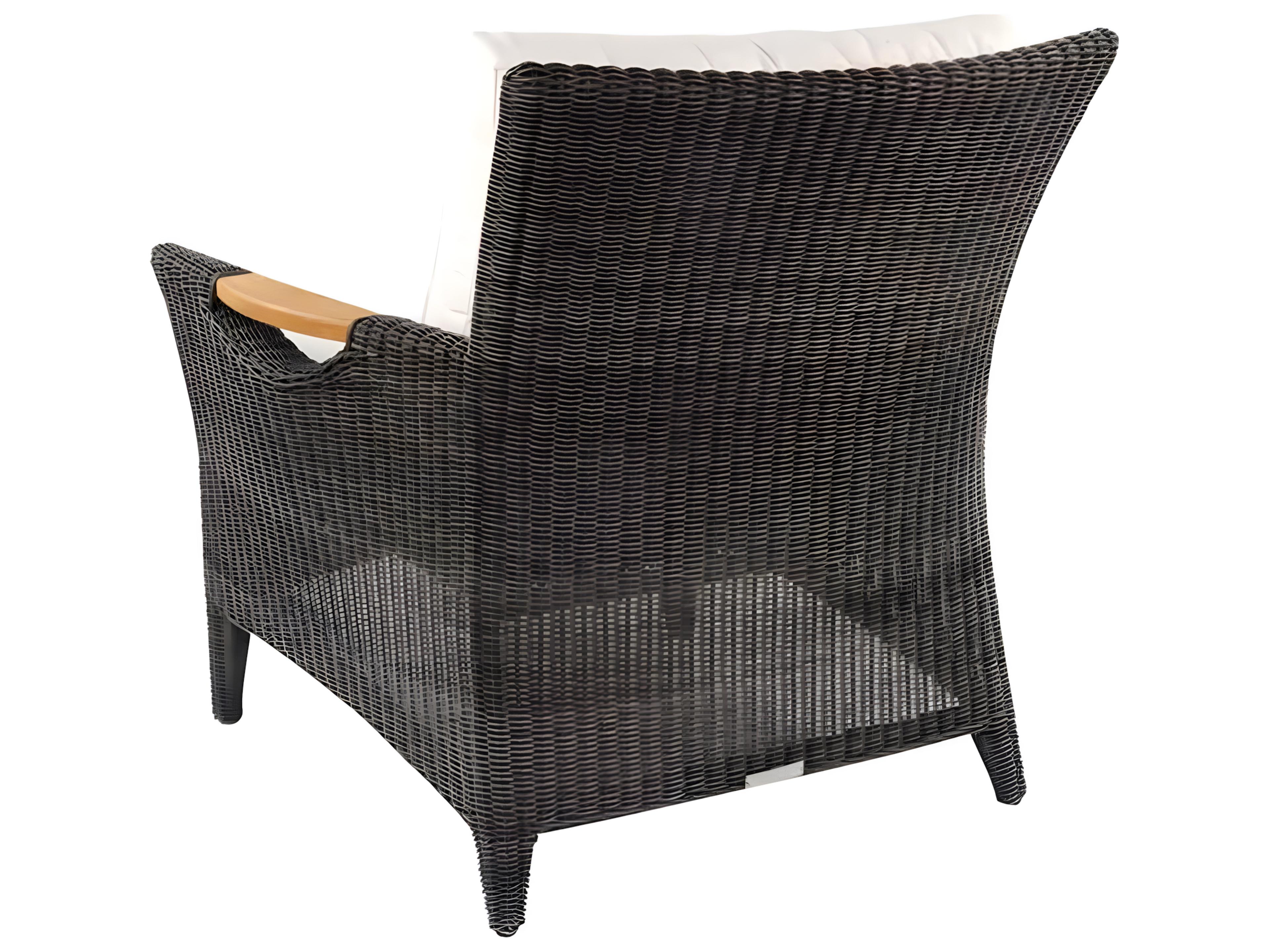 Kingsley Bate Special Order Culebra Wicker Cushion Lounge Chair
