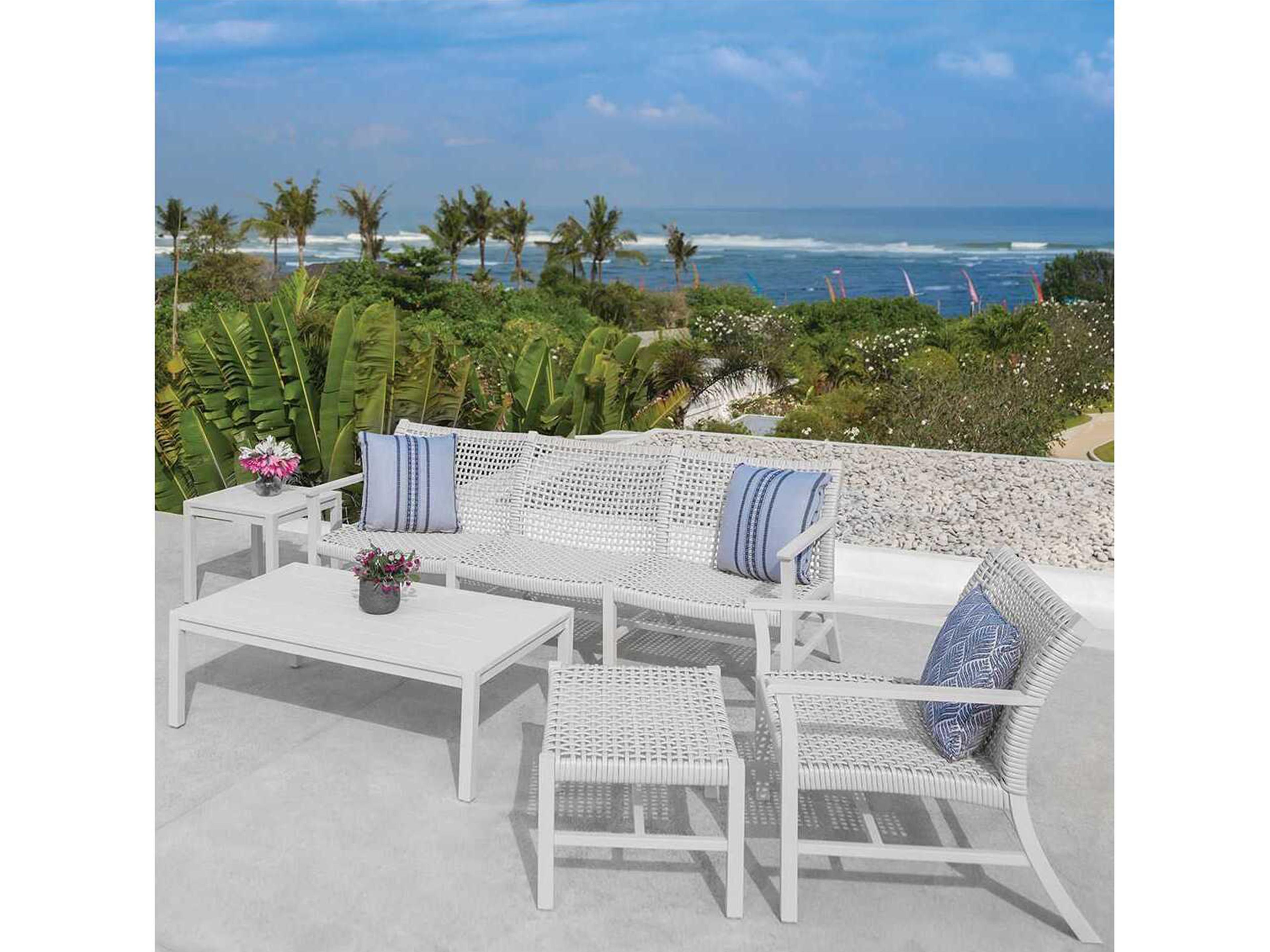 Kingsley Bate Catherine Aluminum 20" Wide Square End Table