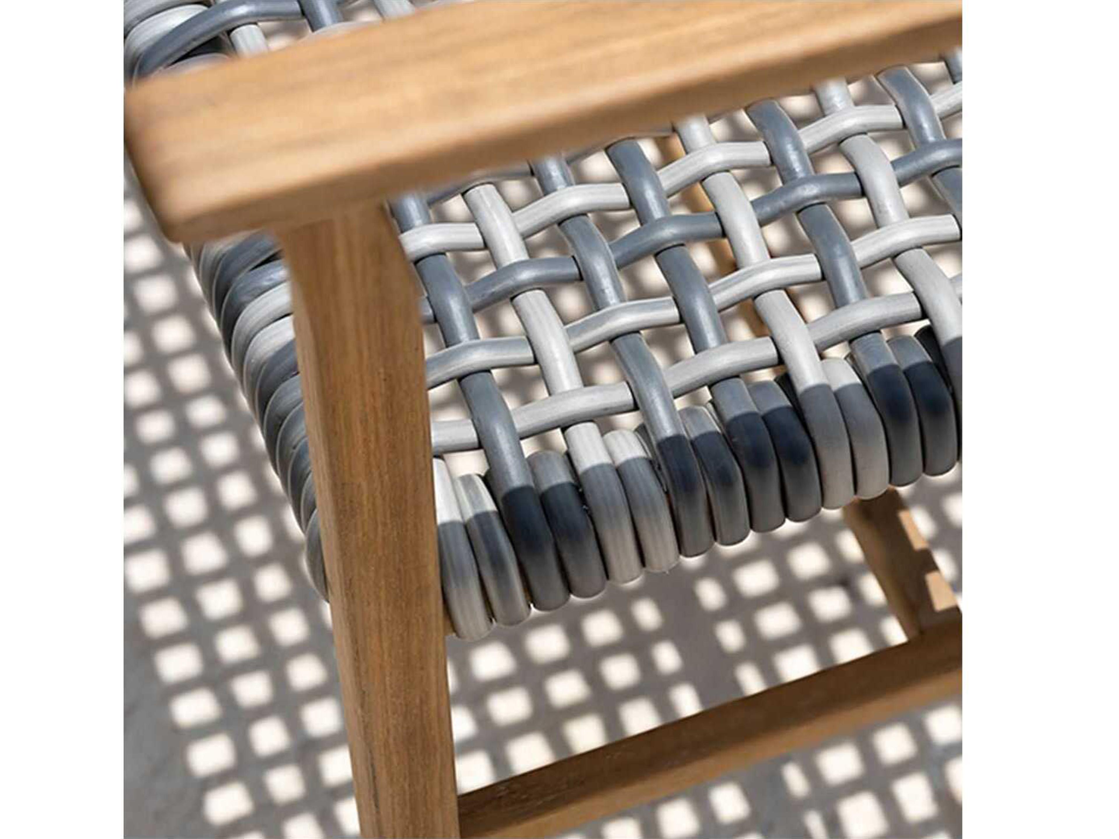 Kingsley Bate Catherine Teak Wicker Lounge Chair