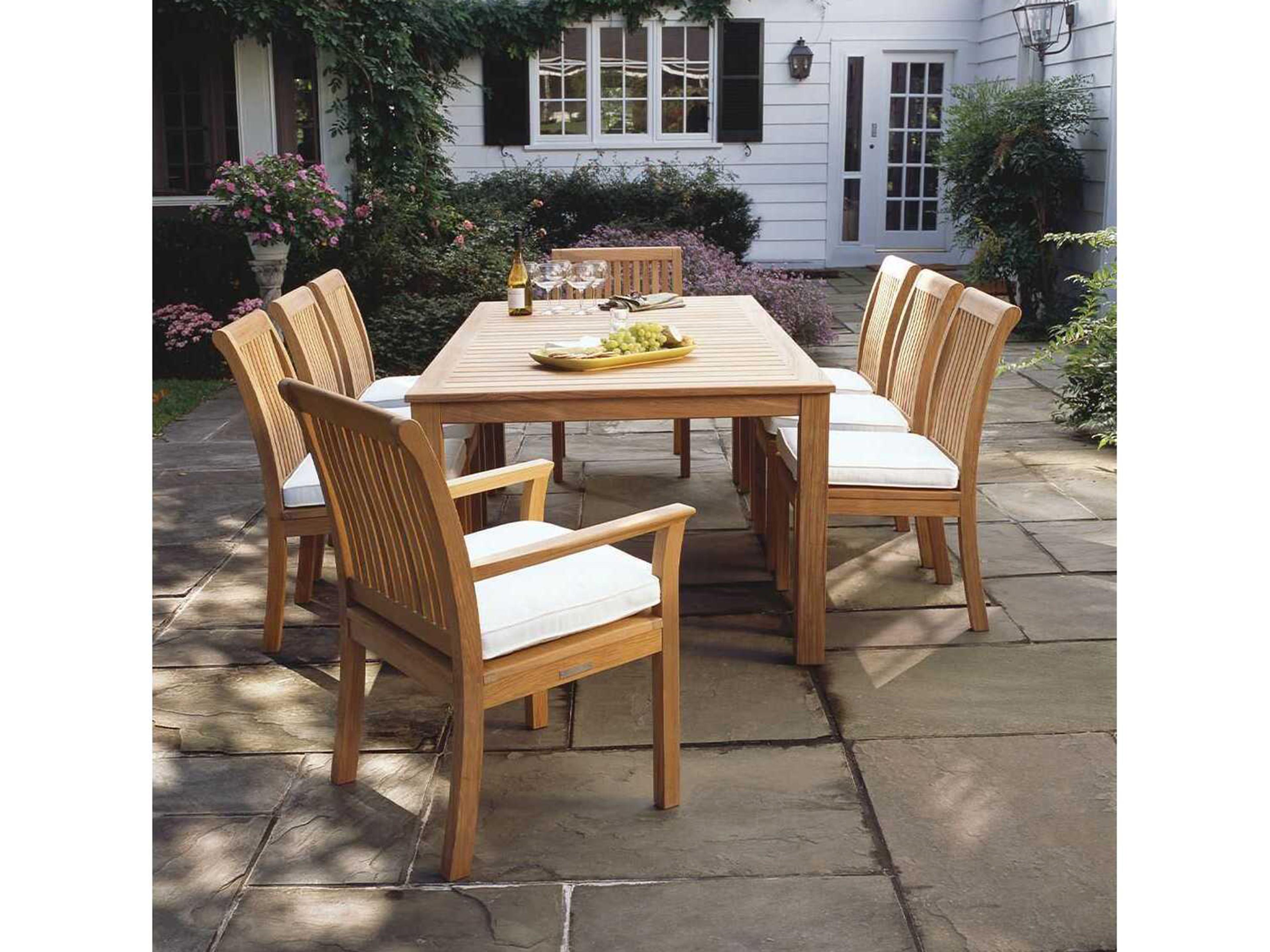 Kingsley Bate Chelsea Teak Dining Arm Chair