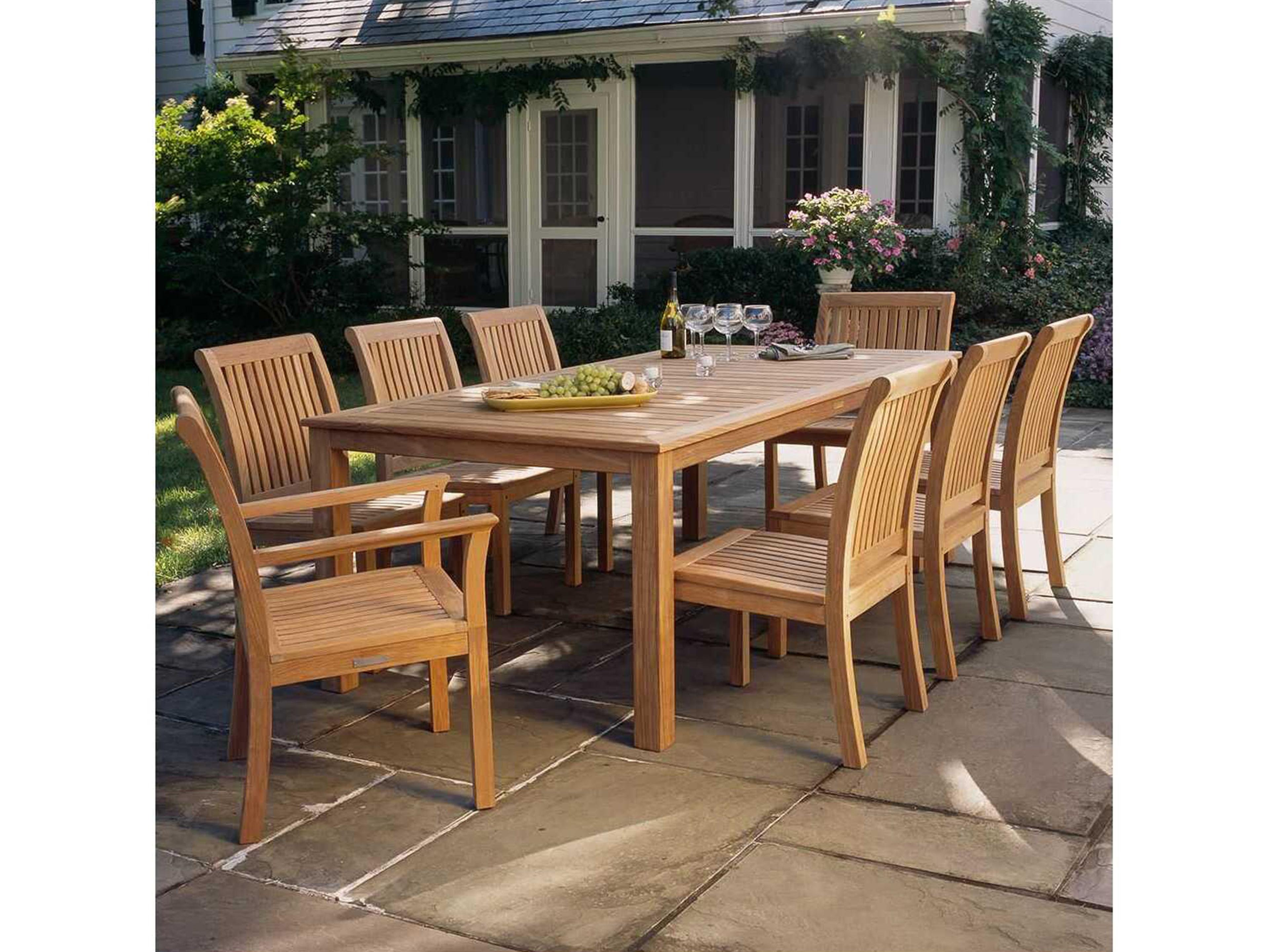 Kingsley Bate Chelsea Teak Dining Arm Chair