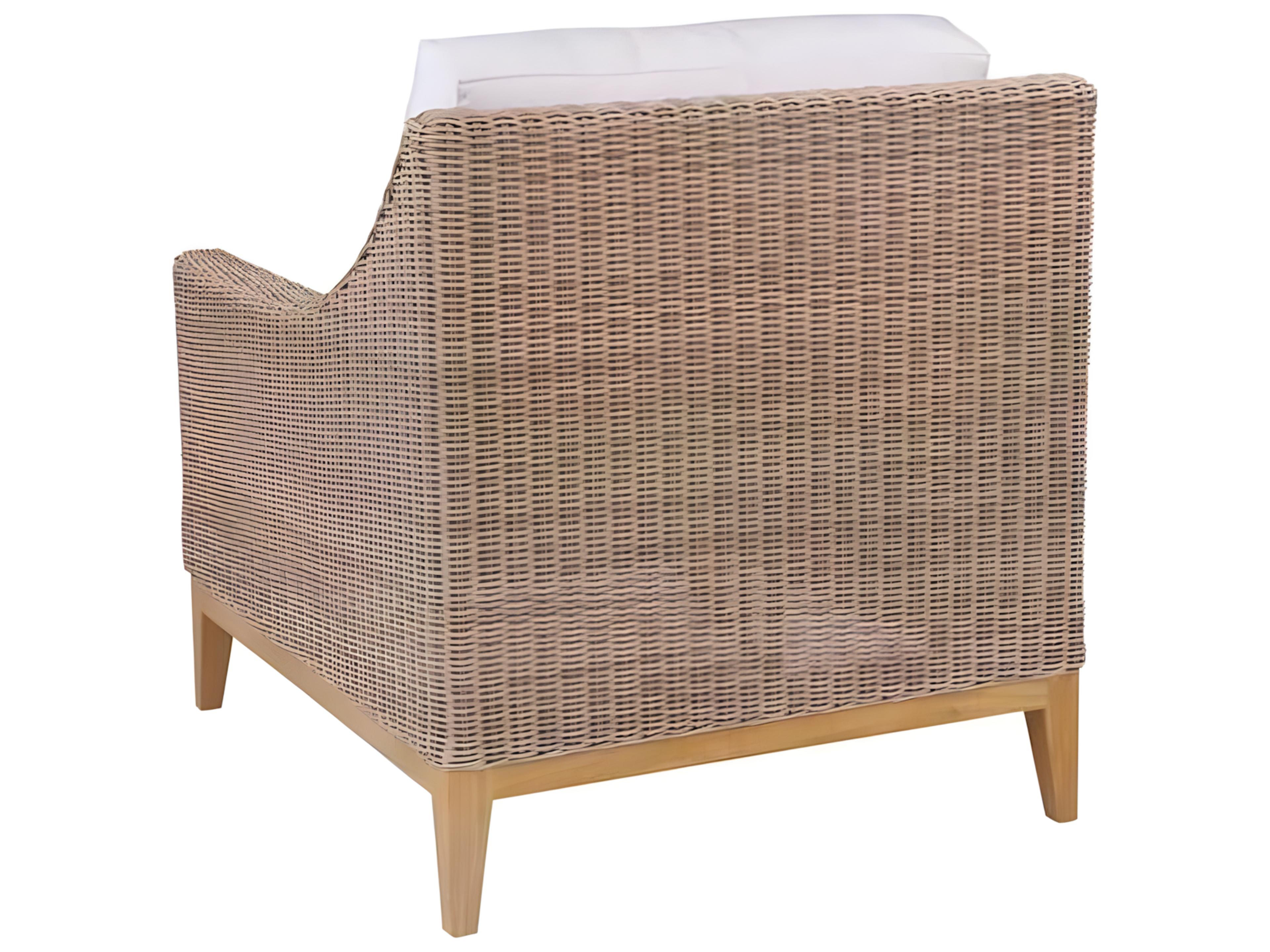 Kingsley Bate Special Order Frances Teak Cushion Lounge Chair