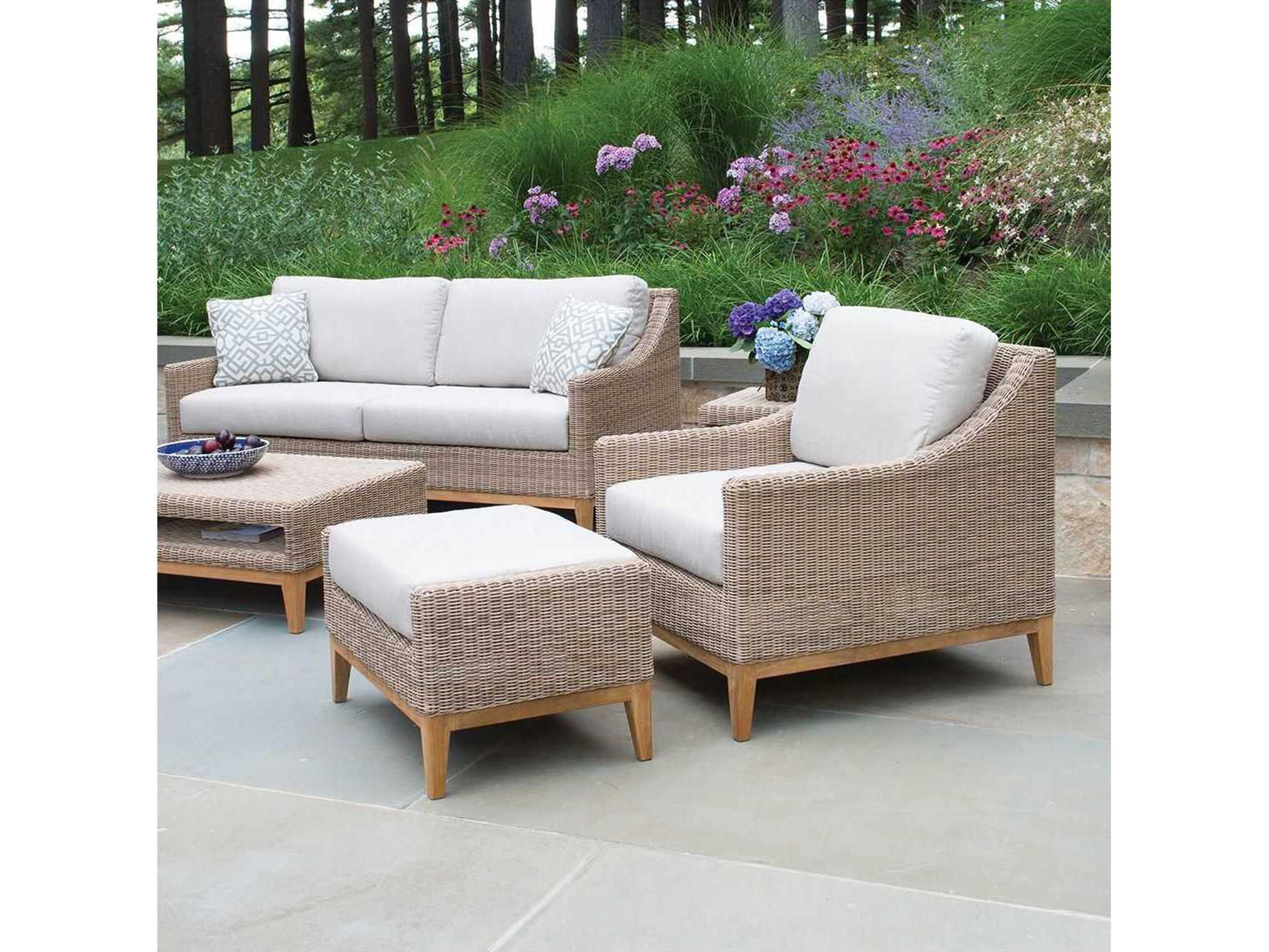 Kingsley Bate Special Order Frances Teak Cushion Lounge Chair