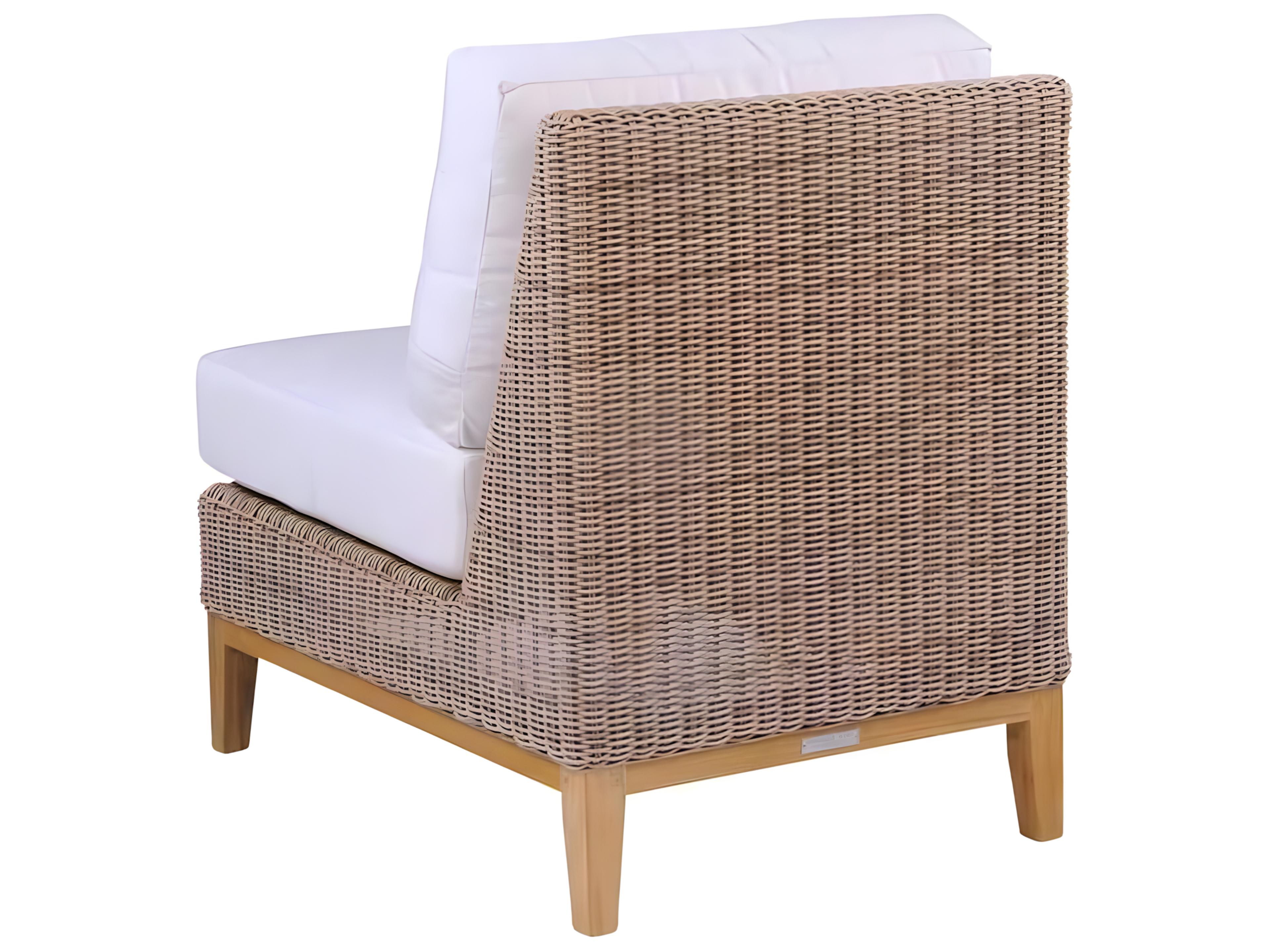 Kingsley Bate Frances Teak Cushion Modular Lounge Chair