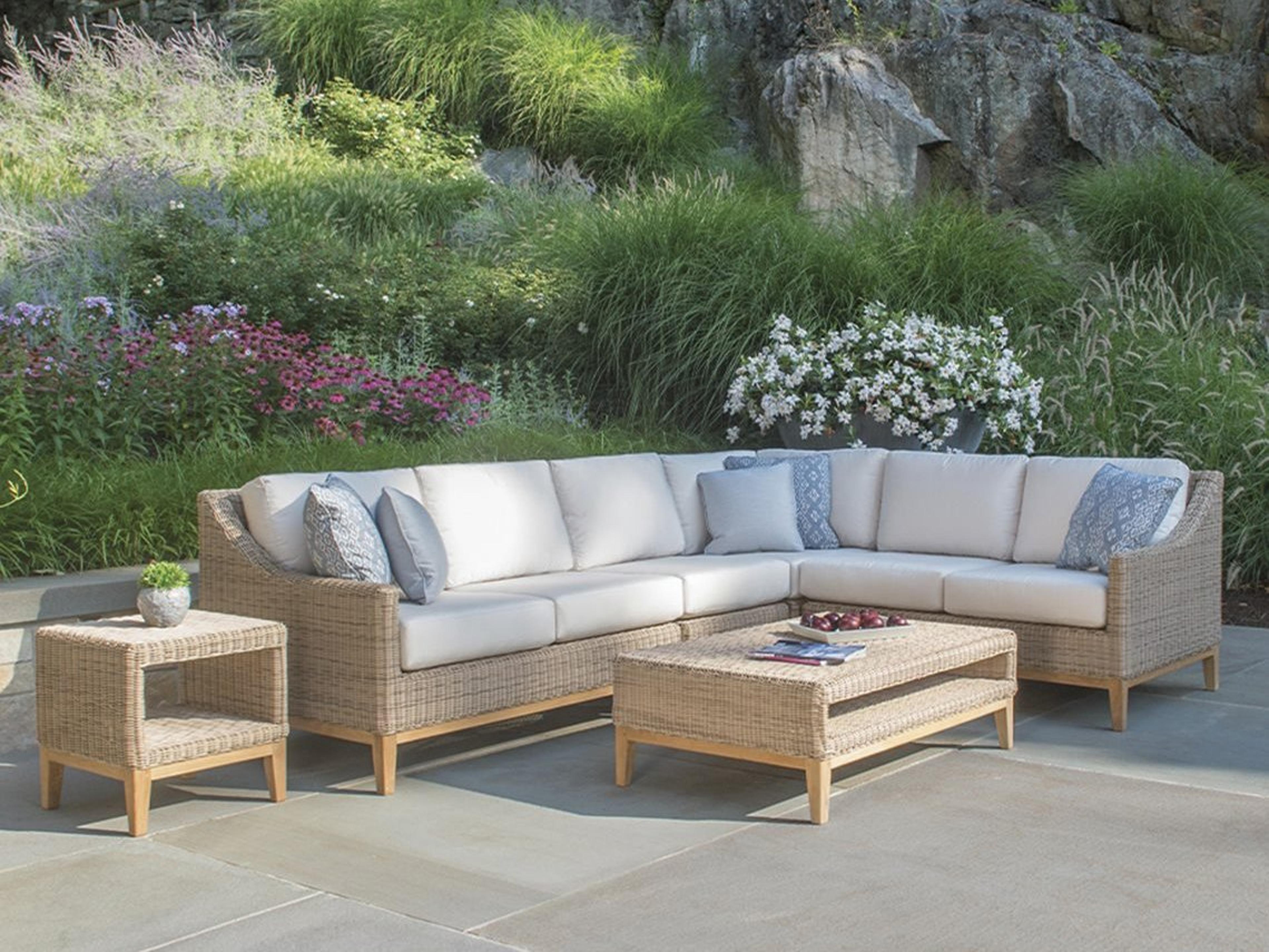 Frances Teak Cushion Lounge Set