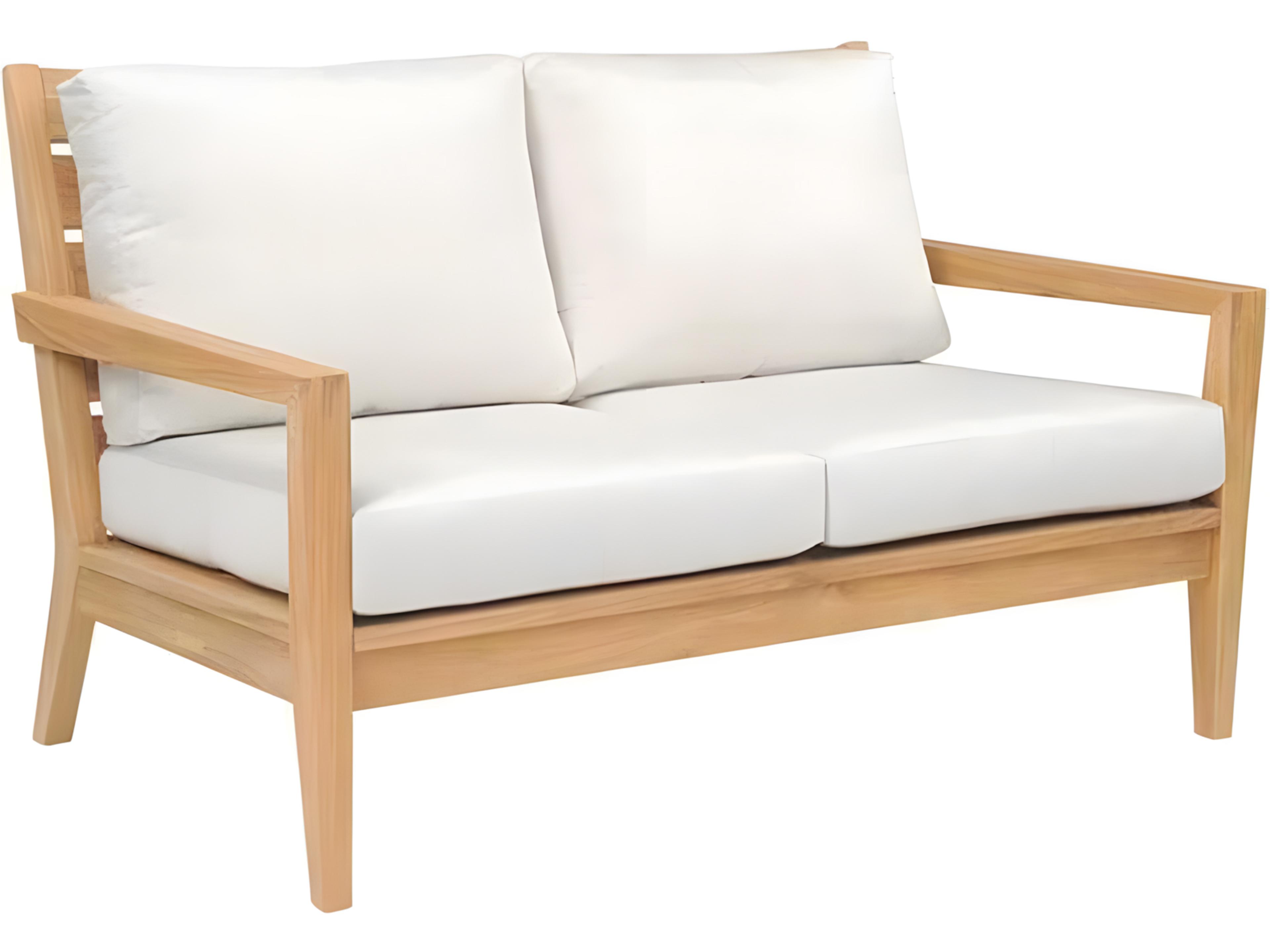 Algarve Teak Cushion Loveseat