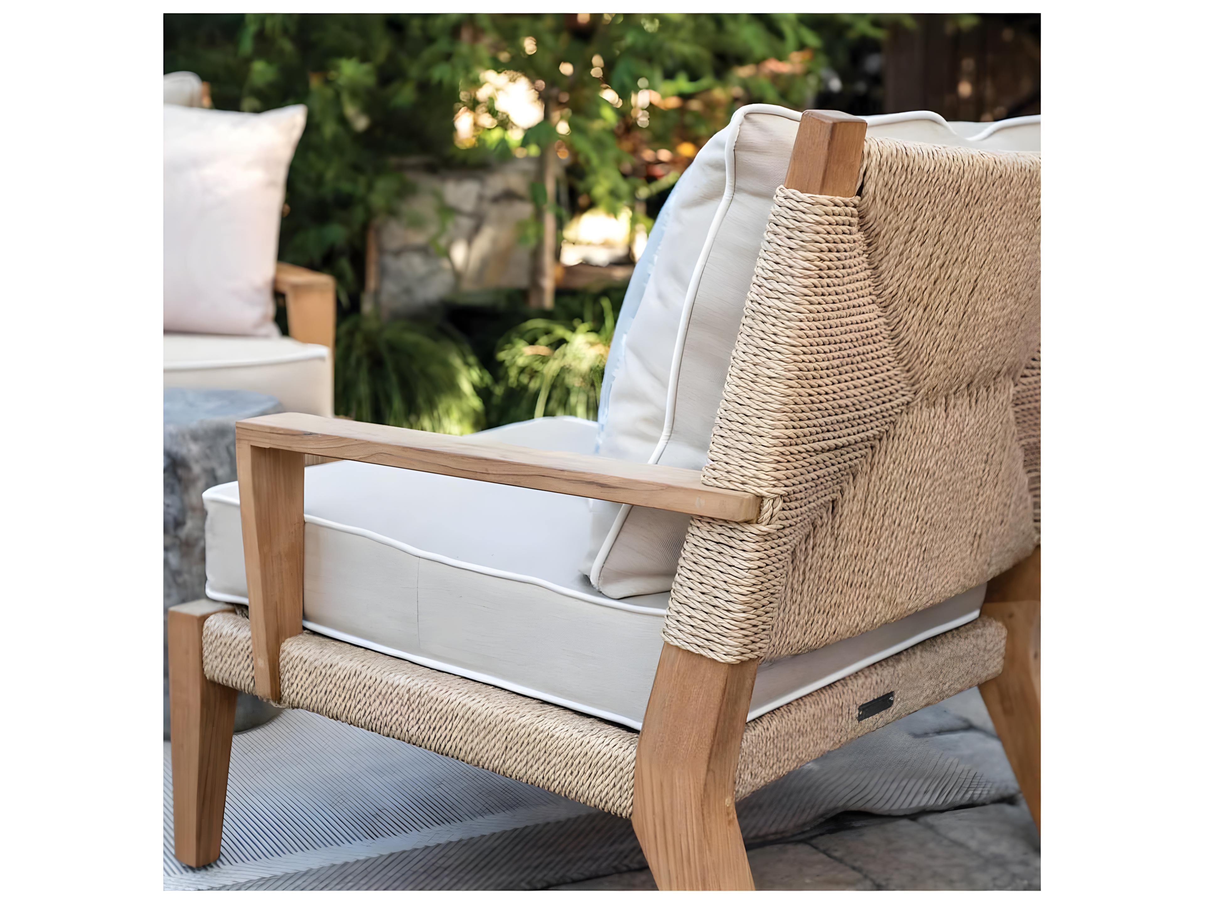 Kingsley Bate Special Order Hadley Teak Cushion Lounge Chair