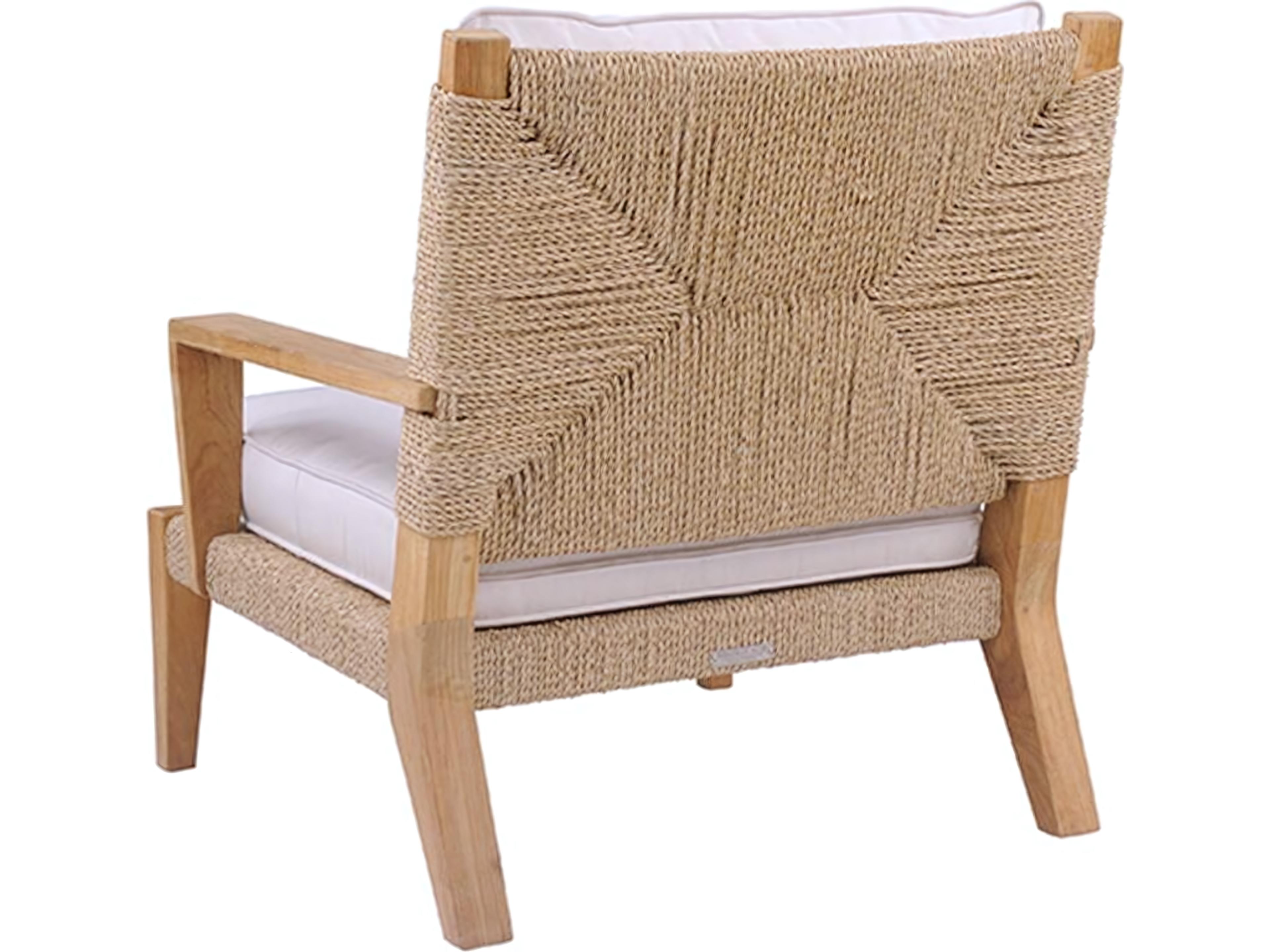 Kingsley Bate Hadley Teak Cushion Lounge Chair