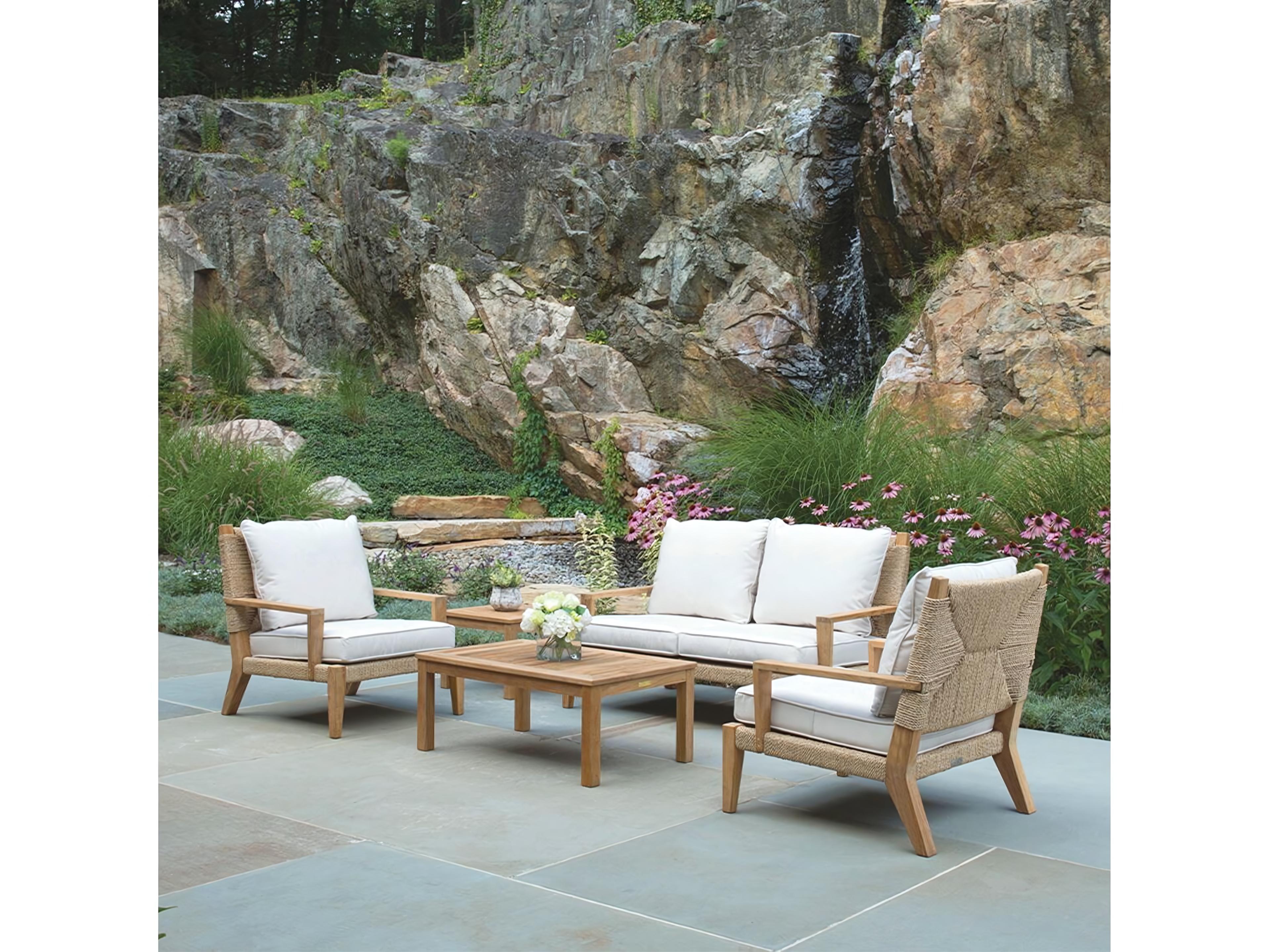 Kingsley Bate Hadley Teak Cushion Sofa