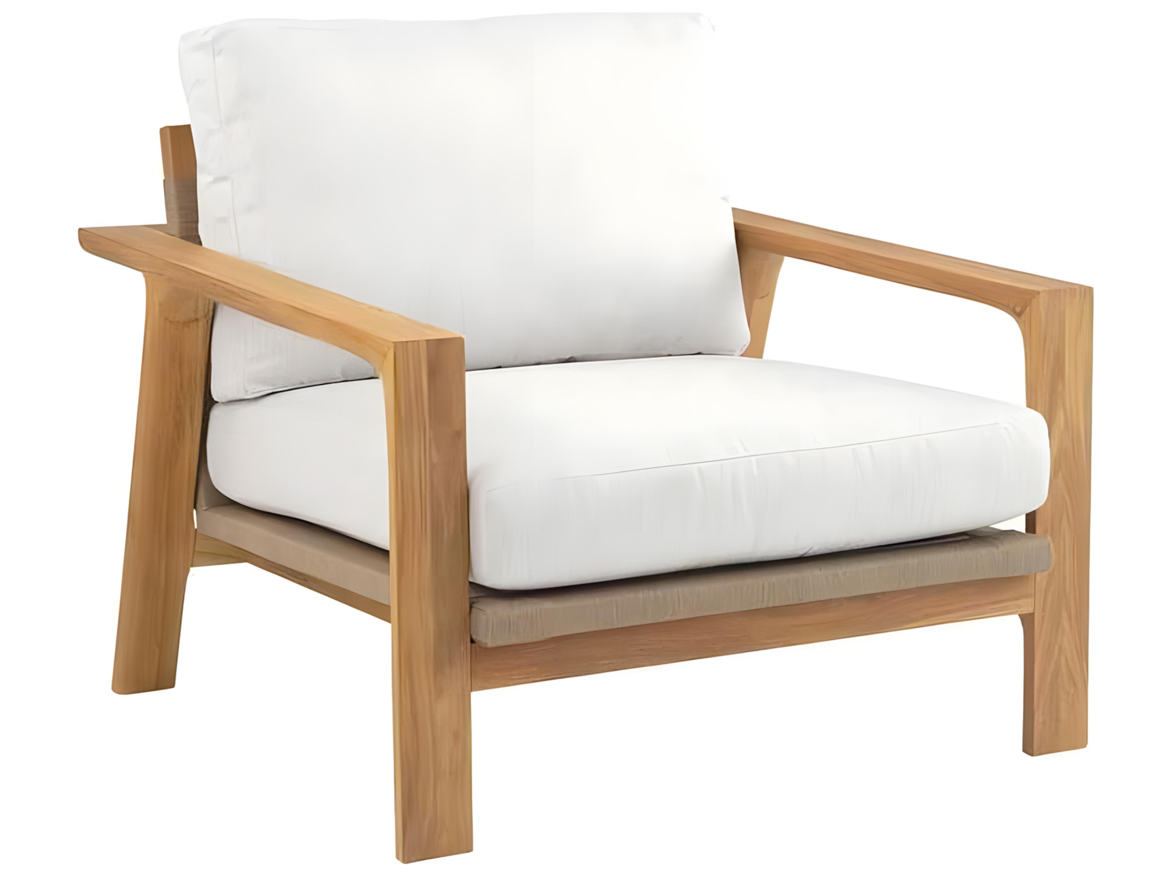 Special Order Hana Teak Cushion Lounge Chair
