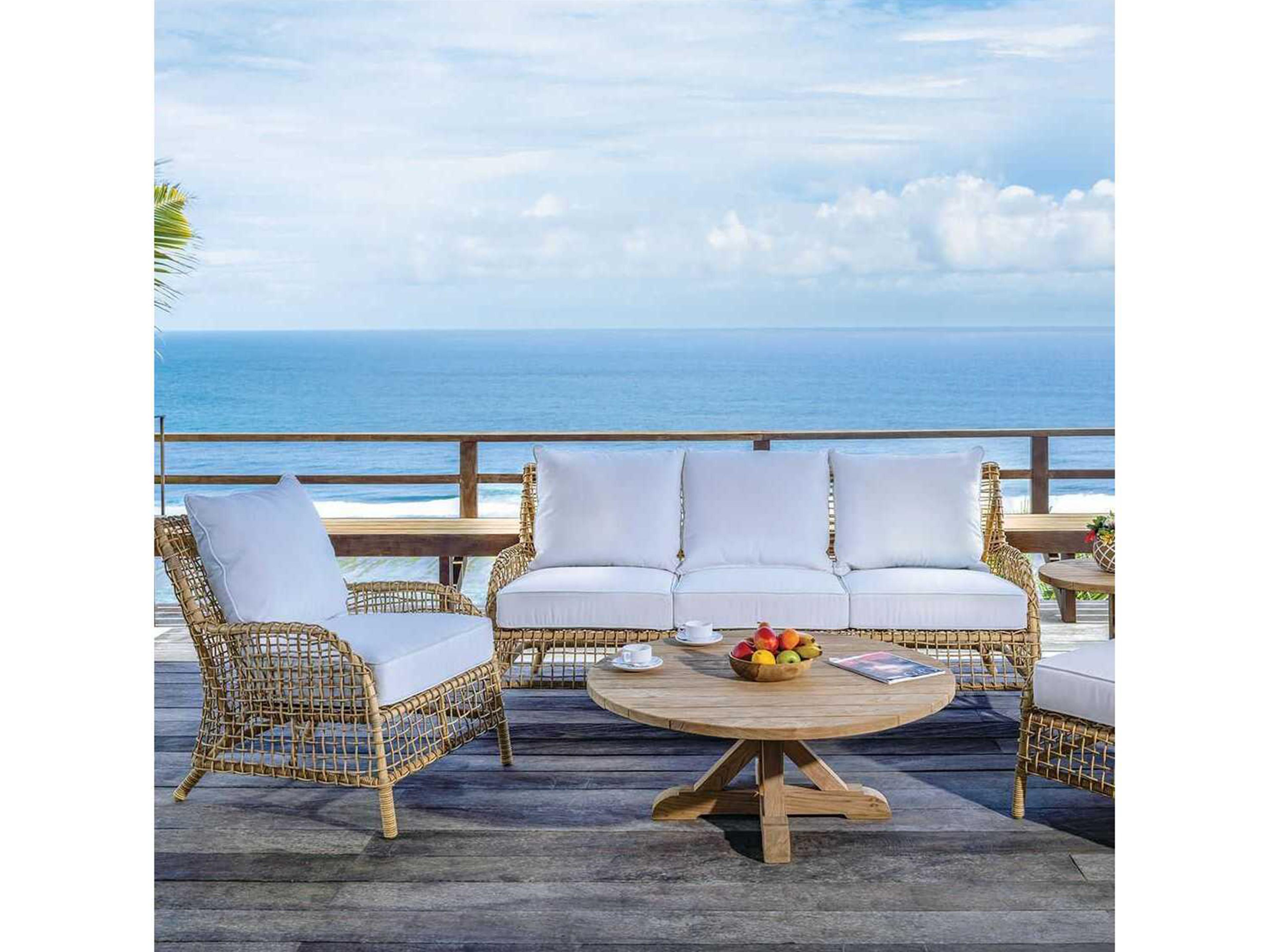 Kingsley Bate Charlotte Aluminum Cushion Loveseat