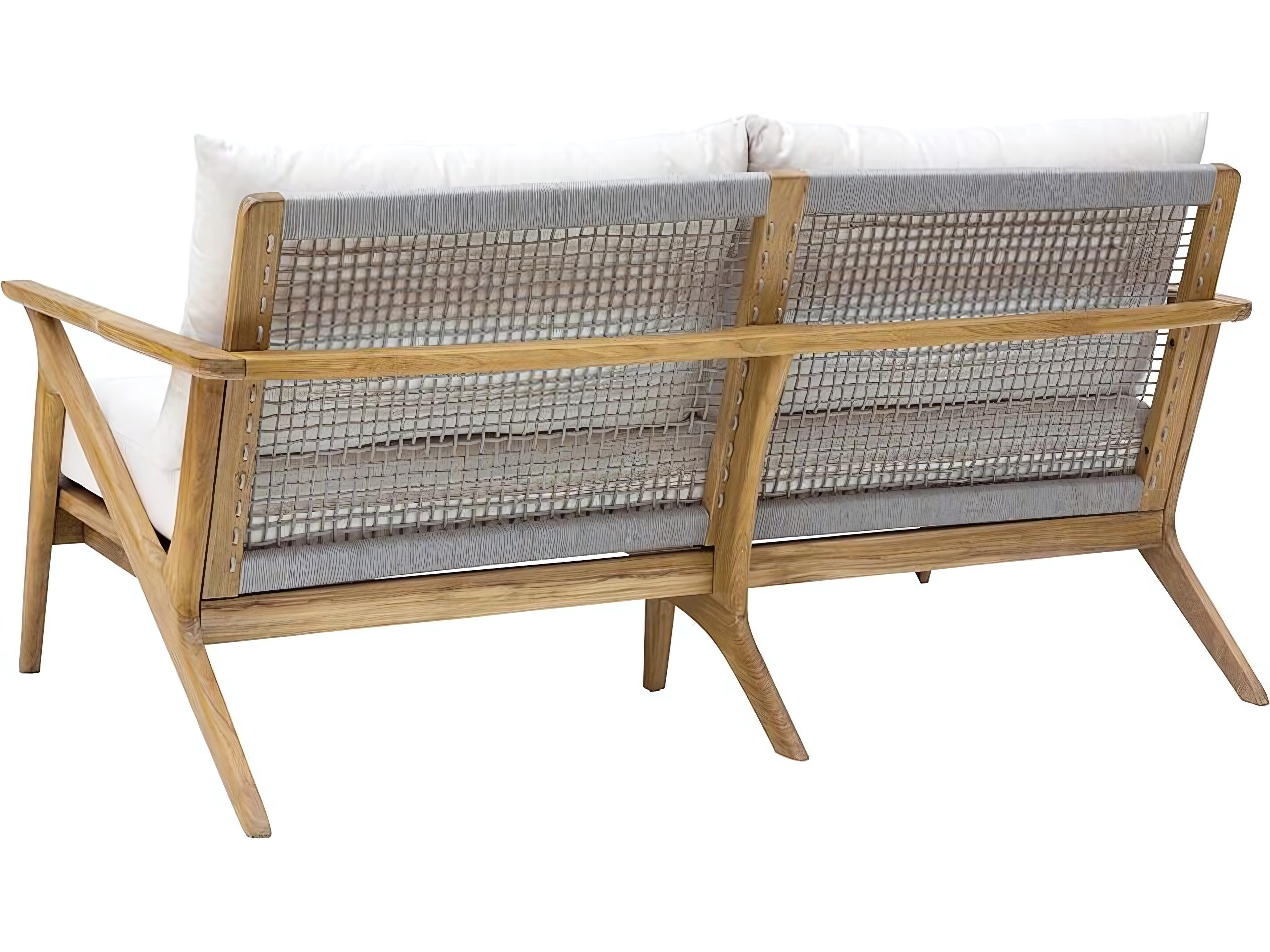 Kingsley Bate Special Order Soho Teak Cushion Sofa