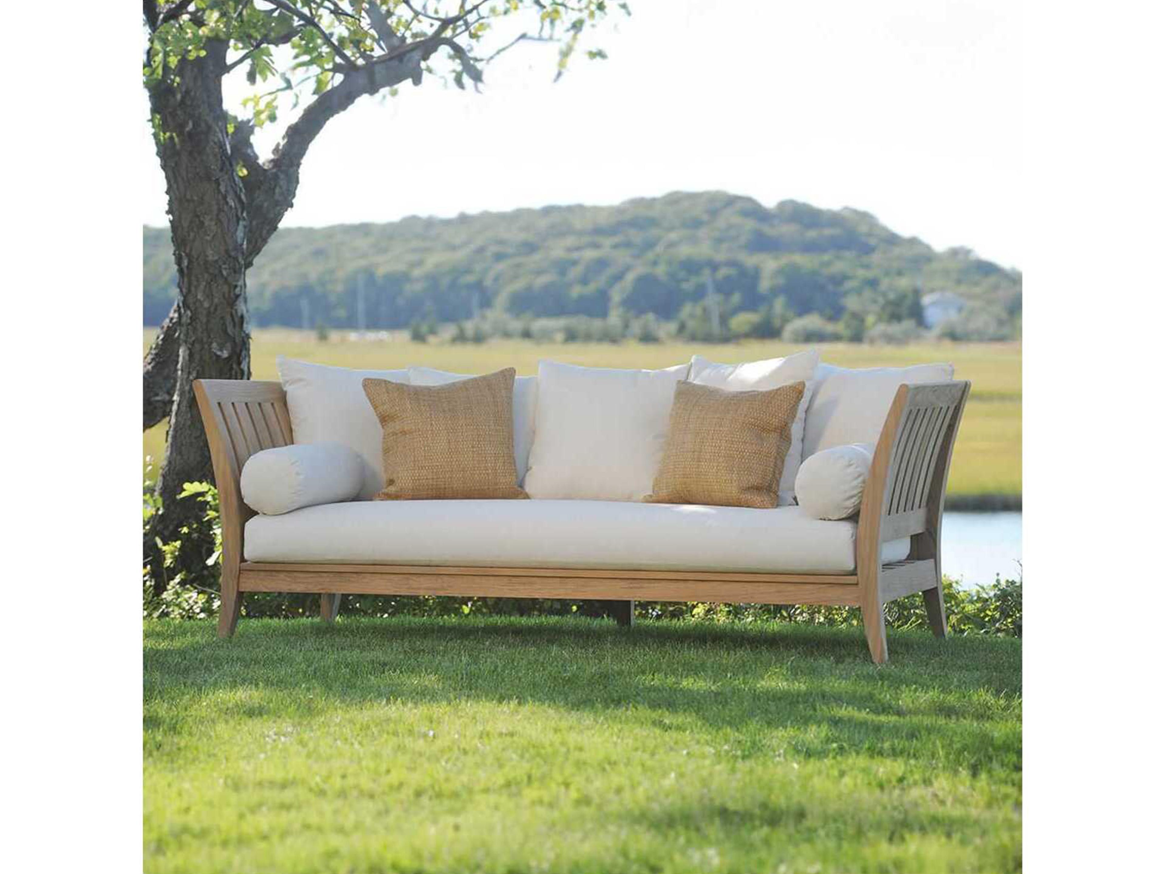 Kingsley Bate Special Order Ipanema Teak Cushion Lounge Bed