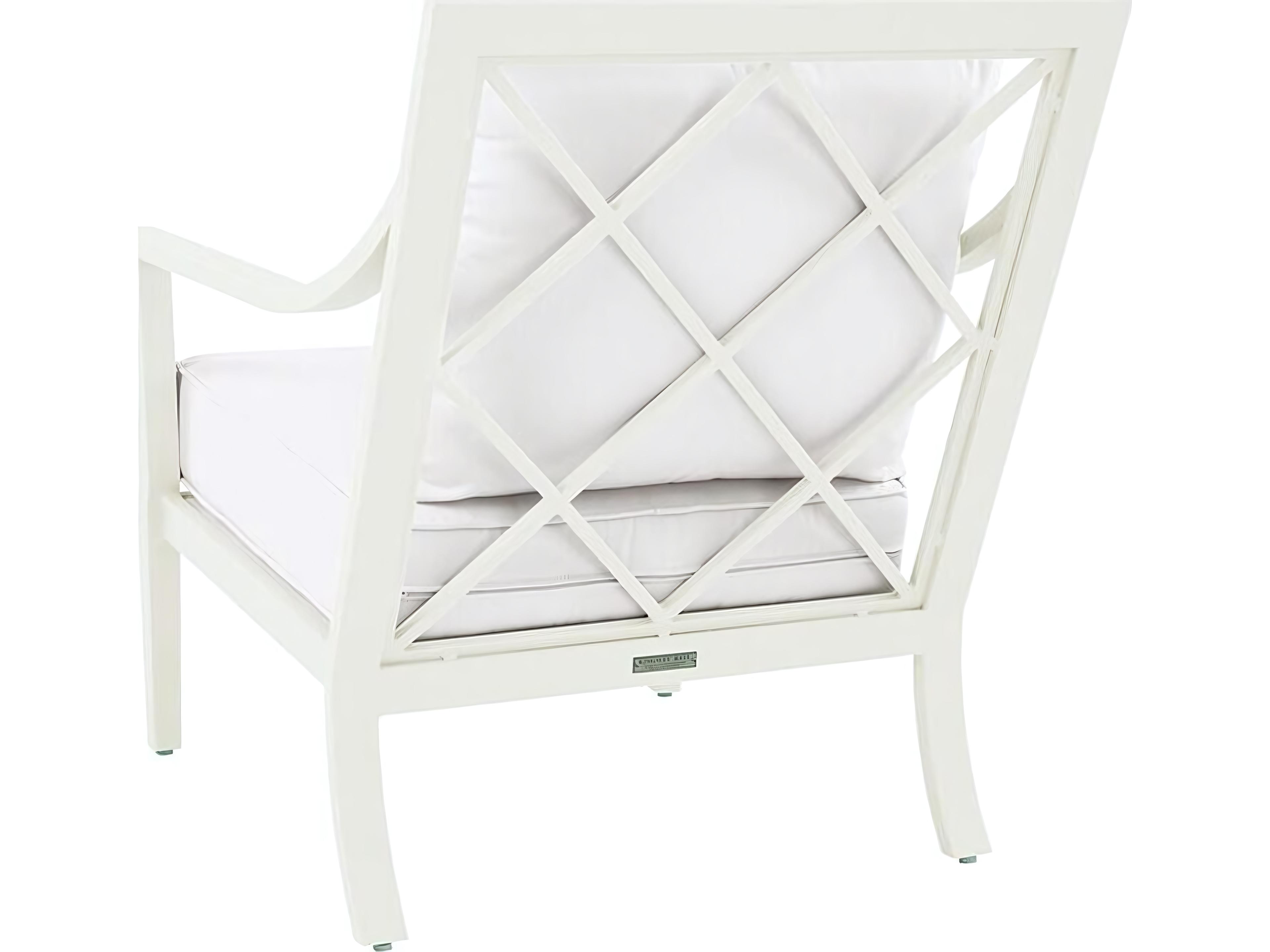 Kingsley Bate Special Order Meredith Aluminum Cushion Lounge Chair