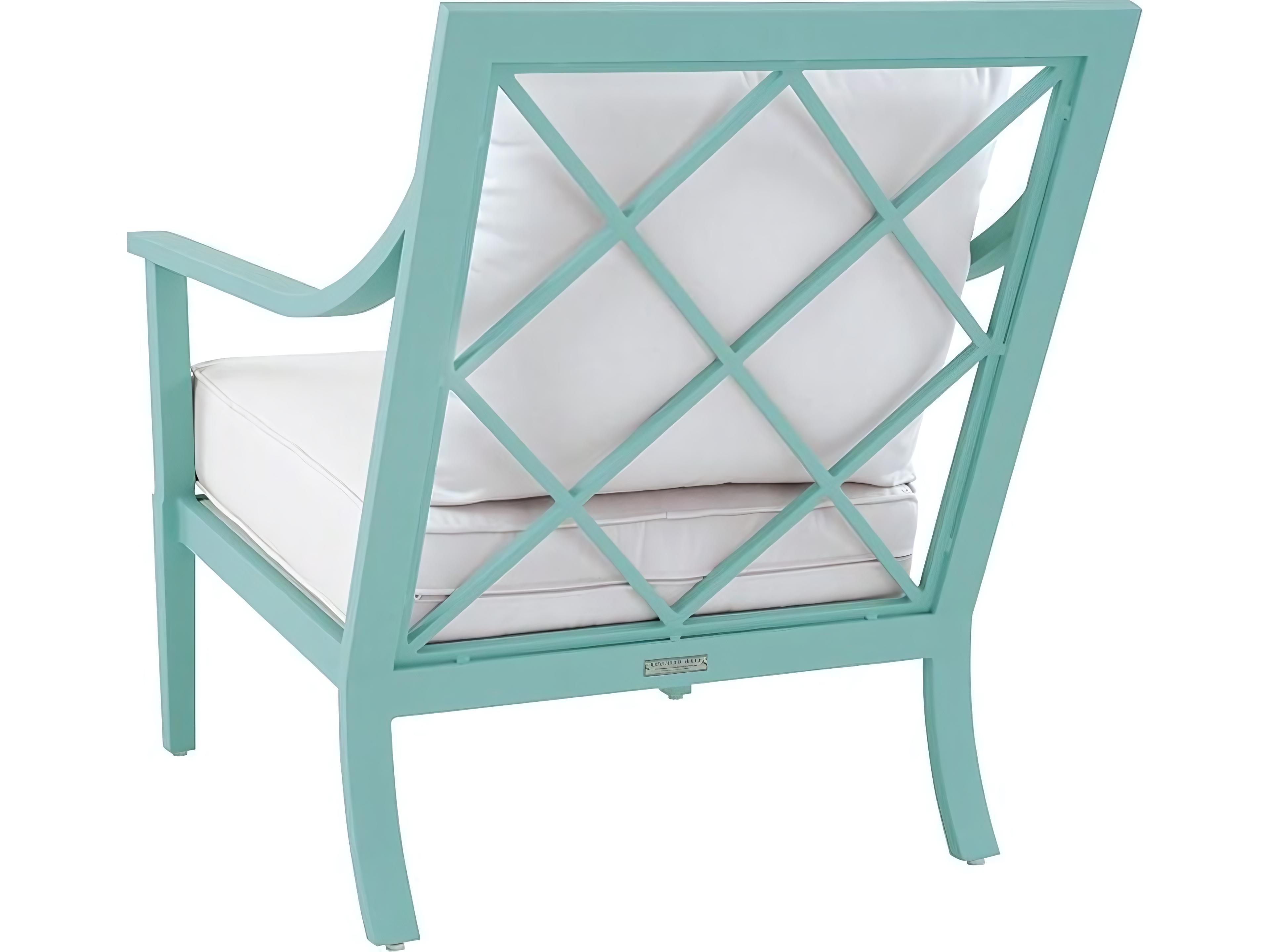 Kingsley Bate Special Order Meredith Aluminum Cushion Lounge Chair