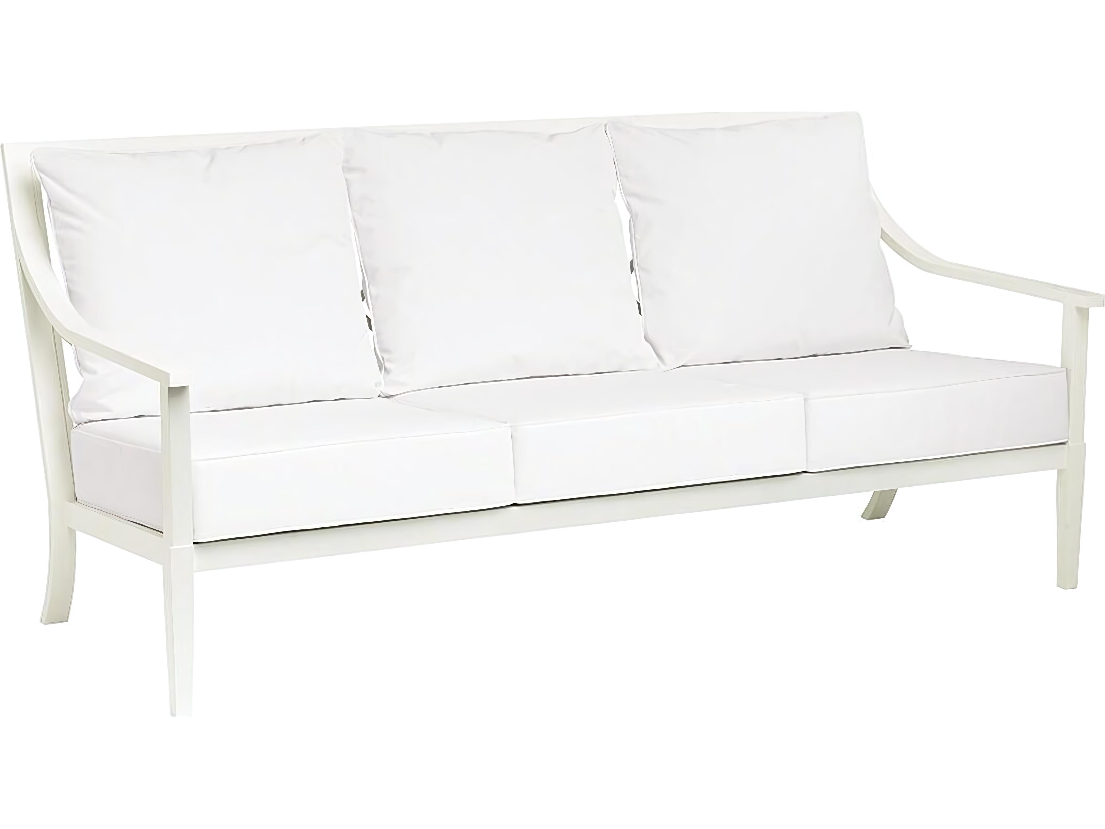 Special Order Meredith Aluminum Cushion Sofa